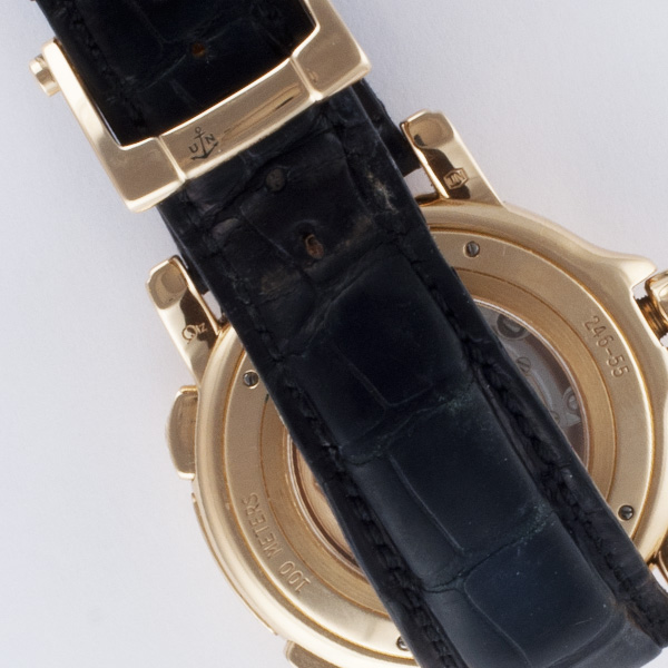 Ulysse Nardin 246-55 GMT-Master II Automatic Male 18k yellow gold Watches Ulysse Nardin 246-55 GMT-Master II Automatic Male 18k yellow gold Watches
