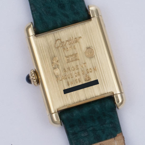 Cartier Cartier 1901 Tank Manual Female plaque Watches Cartier Cartier 1901 Tank Manual Female plaque Watches