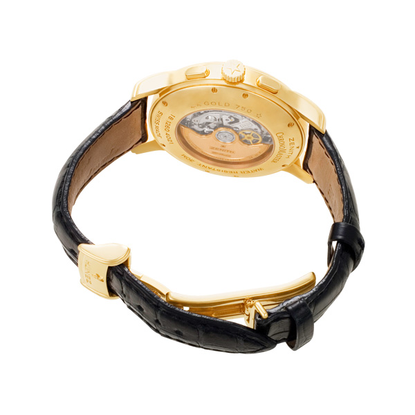Zenith 18 El Primero Automatic Male 18k yellow gold Watches Zenith 18 El Primero Automatic Male 18k yellow gold Watches