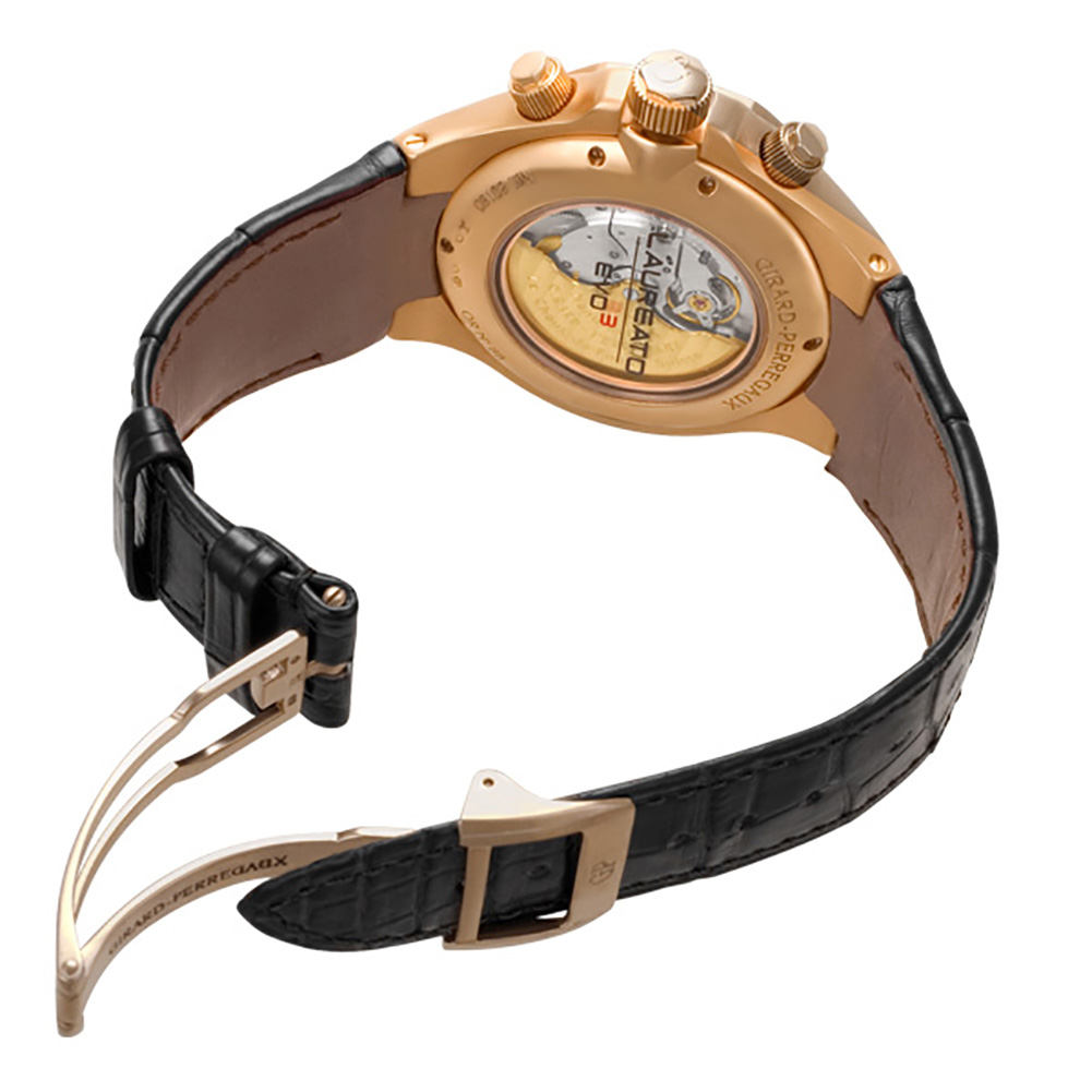 Girard Perregaux 80180-52-112-BBEA Laureato Automatic Male 18k rose gold Watches Girard Perregaux 80180-52-112-BBEA Laureato Automatic Male 18k rose gold Watches