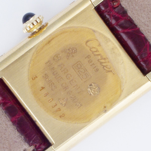Cartier Cartier 1374 Tank Manual Female plaque Watches Cartier Cartier 1374 Tank Manual Female plaque Watches