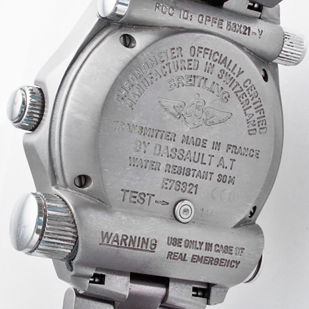 Breitling Breitling 132 Emergency Quartz Male Titanium Watches Breitling Breitling 132 Emergency Quartz Male Titanium Watches