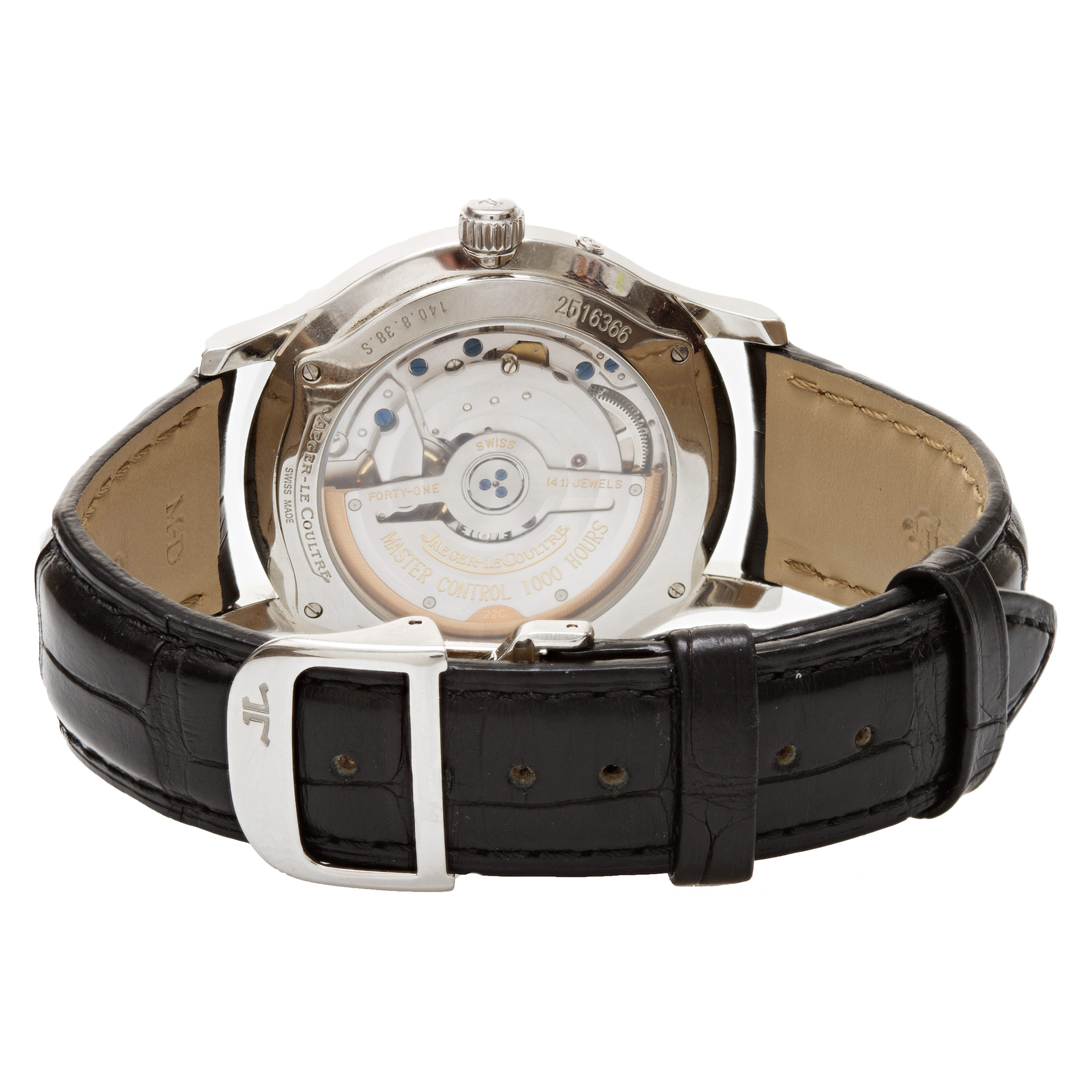 Jaeger LeCoultre 140.8.38.S Reserve de Marche Automatic Male Stainless Steel Watches Jaeger LeCoultre 140.8.38.S Reserve de Marche Automatic Male Stainless Steel Watches