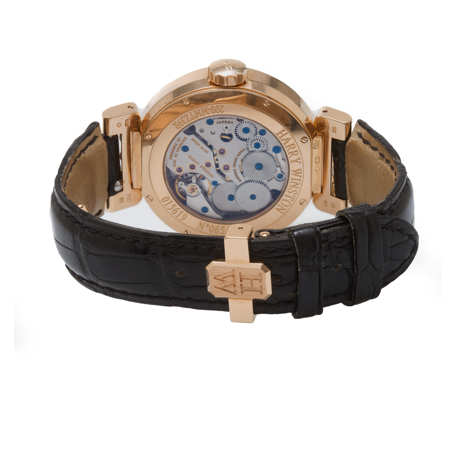 Harry Winston 015619 Premier Automatic Male 18k Pink Gold Watches Harry Winston 015619 Premier Automatic Male 18k Pink Gold Watches