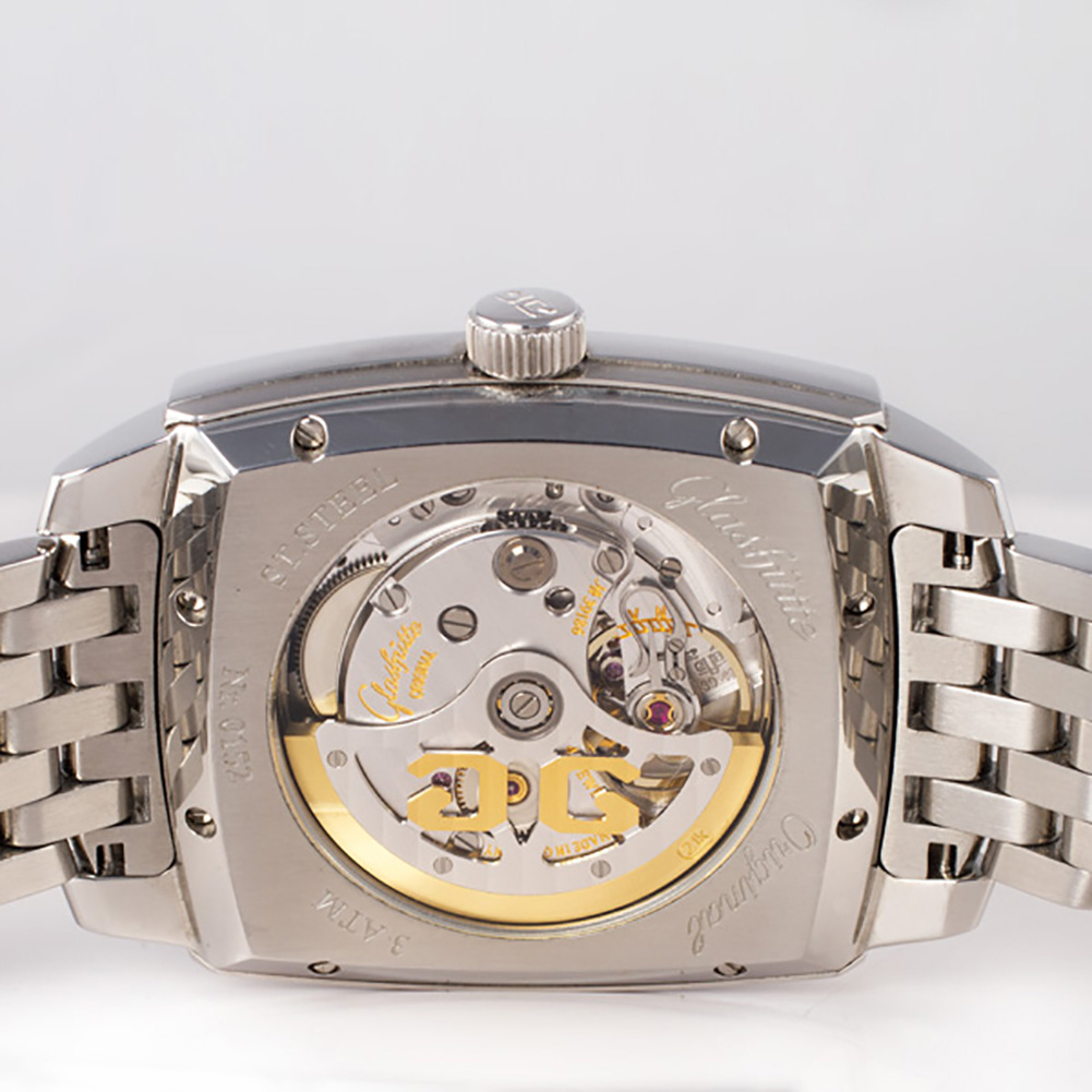 Glashutte 39-42-53-52-14 Original Senator Karree Automatic Male Stainless Steel Watches Glashutte 39-42-53-52-14 Original Senator Karree Automatic Male Stainless Steel Watches