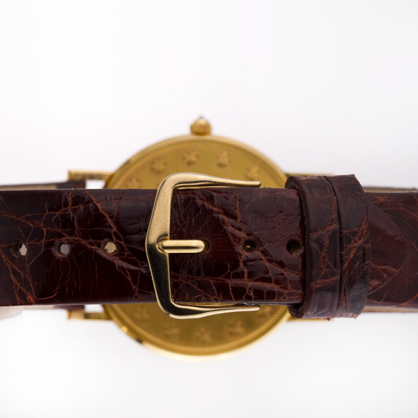 Corum Corum 3007 $20 Coin Quartz Male Gold Watches Corum Corum 3007 $20 Coin Quartz Male Gold Watches