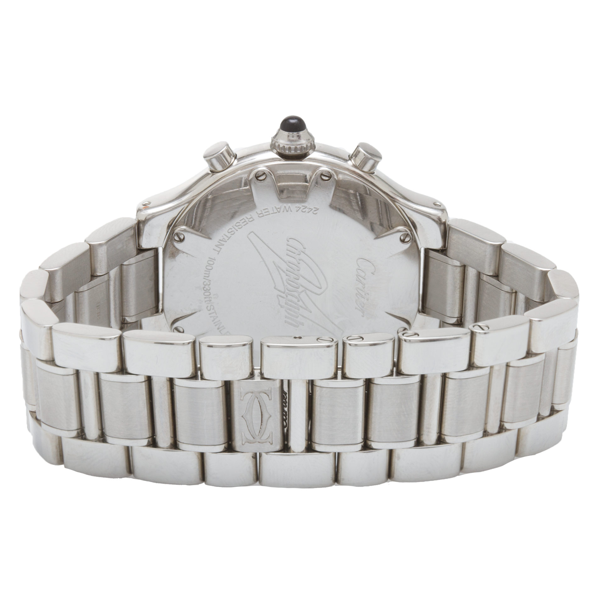 Cartier w10172t2. Chronoscaph Quartz Male Stainless Steel Watches Cartier w10172t2. Chronoscaph Quartz Male Stainless Steel Watches