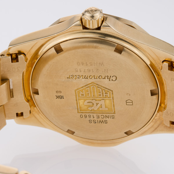 Tag Heuer wn5140 2000 Automatic Unisex 18k yellow gold Watches Tag Heuer wn5140 2000 Automatic Unisex 18k yellow gold Watches