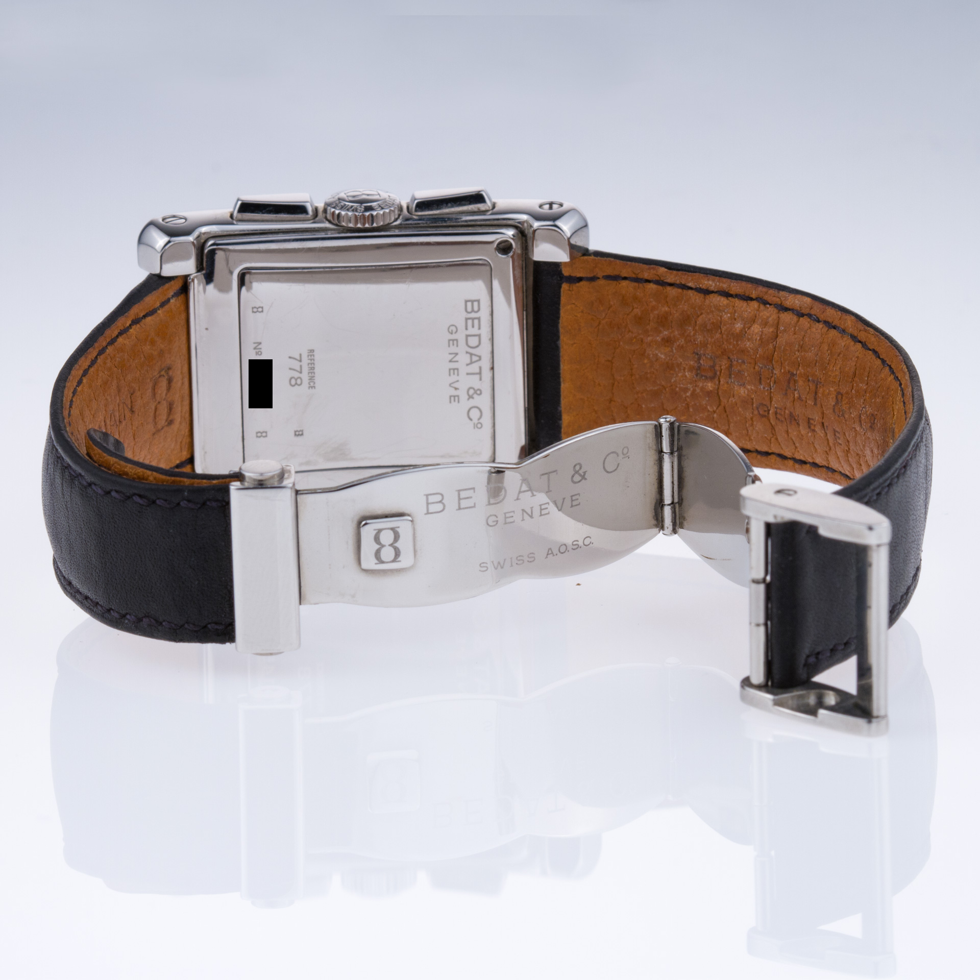 Bedat & Co 778 Chronograph Automatic Male Stainless Steel Watches Bedat & Co 778 Chronograph Automatic Male Stainless Steel Watches
