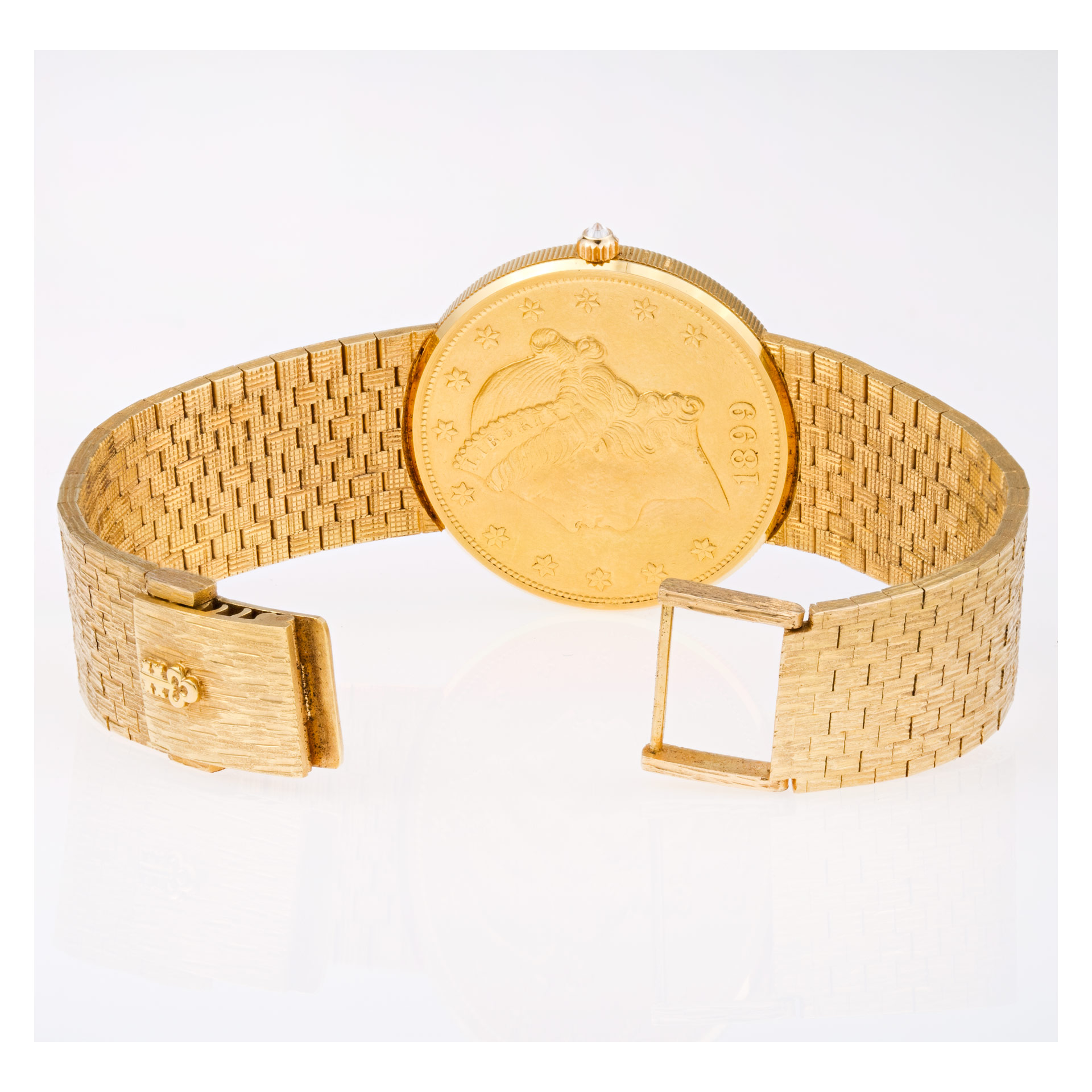 Corum Corum 2975 $20 Coin Quartz Male 18k yellow gold Watches Corum Corum 2975 $20 Coin Quartz Male 18k yellow gold Watches