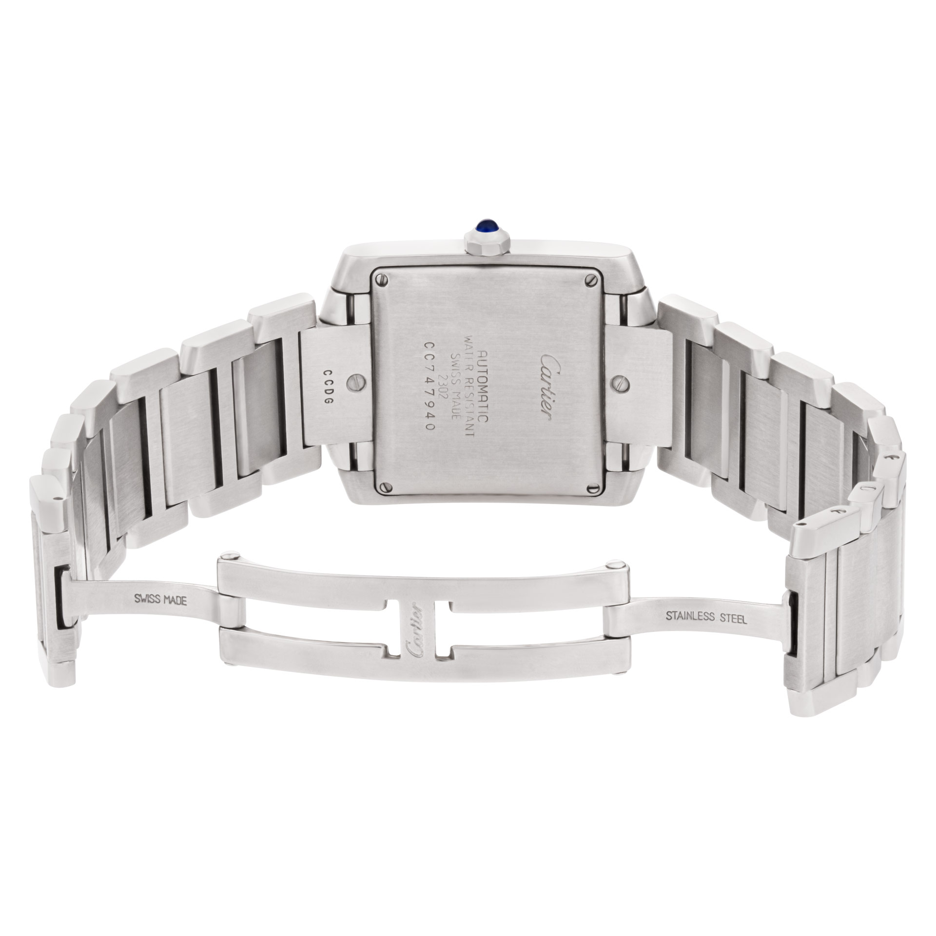 Cartier w51002q3 Tank Francaise Automatic Unisex Stainless Steel Watches Cartier w51002q3 Tank Francaise Automatic Unisex Stainless Steel Watches