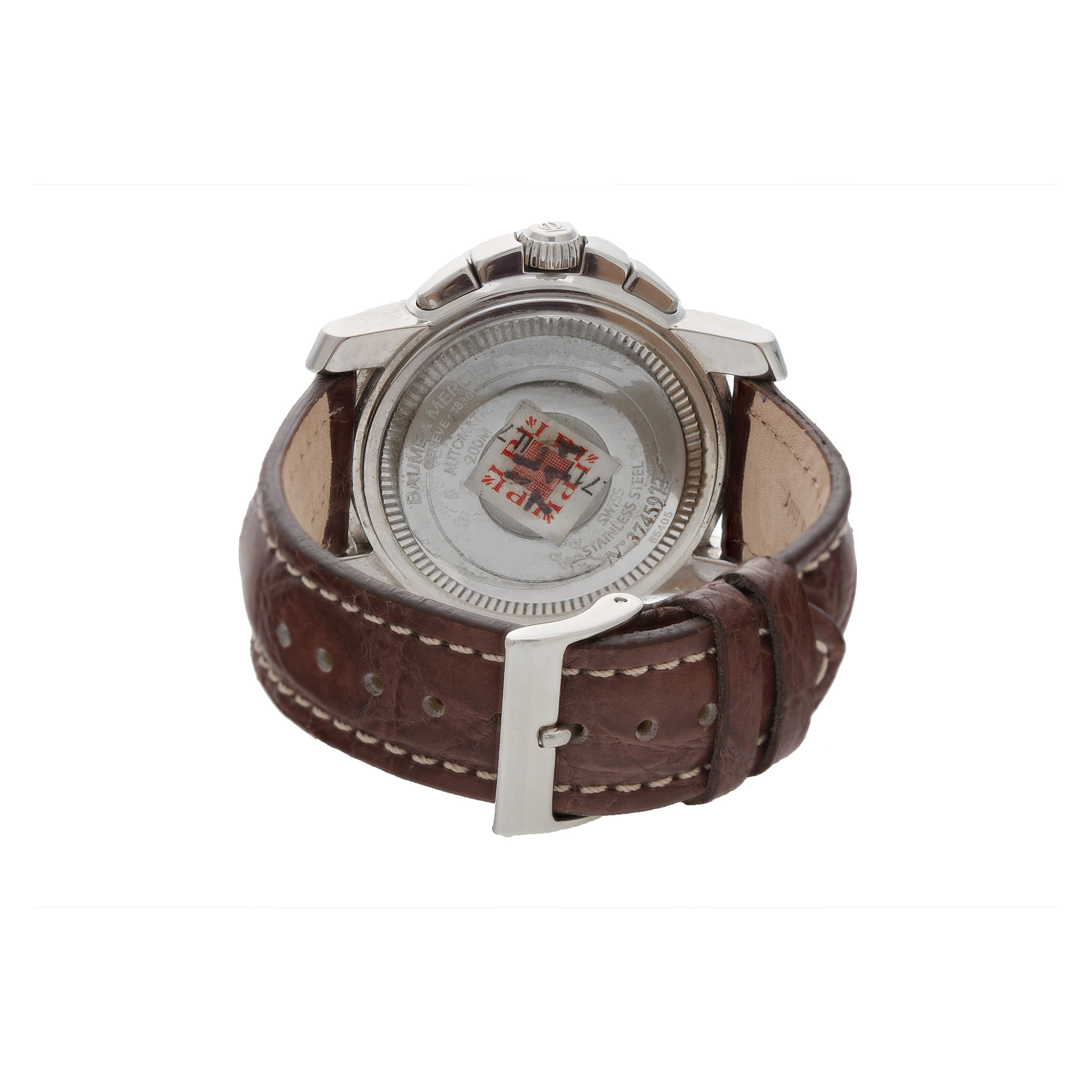 Baume & Mercier 65405 Capeland Automatic Male Stainless Steel Watches Baume & Mercier 65405 Capeland Automatic Male Stainless Steel Watches
