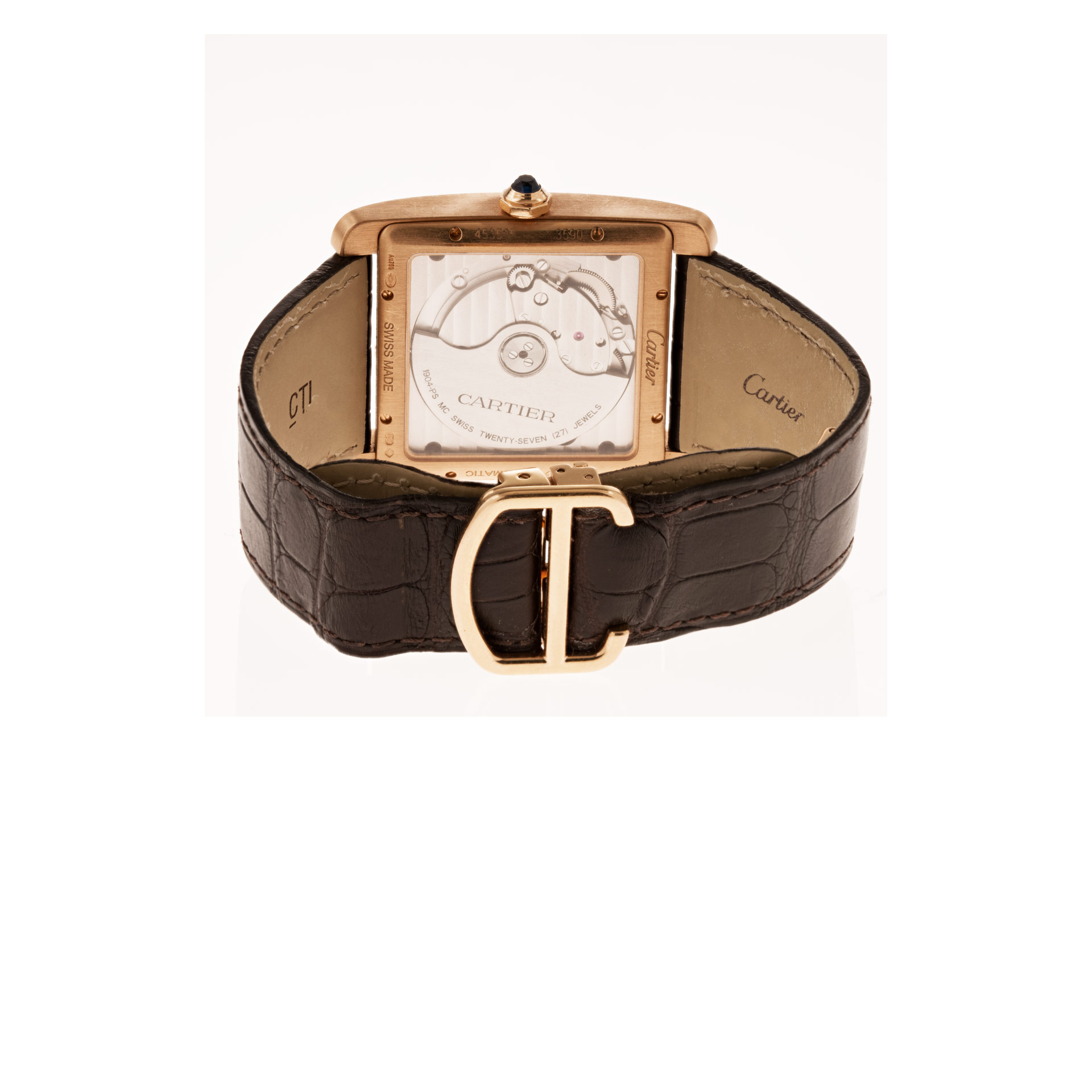 Cartier W5330002 Tank MC Automatic Male 18k Pink Gold Watches Cartier W5330002 Tank MC Automatic Male 18k Pink Gold Watches