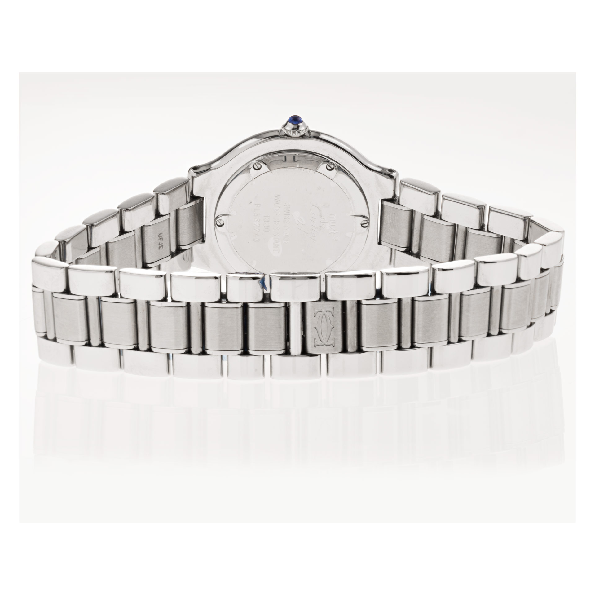 Cartier 1330 Must de Quartz Female Stainless Steel Watches Cartier 1330 Must de Quartz Female Stainless Steel Watches