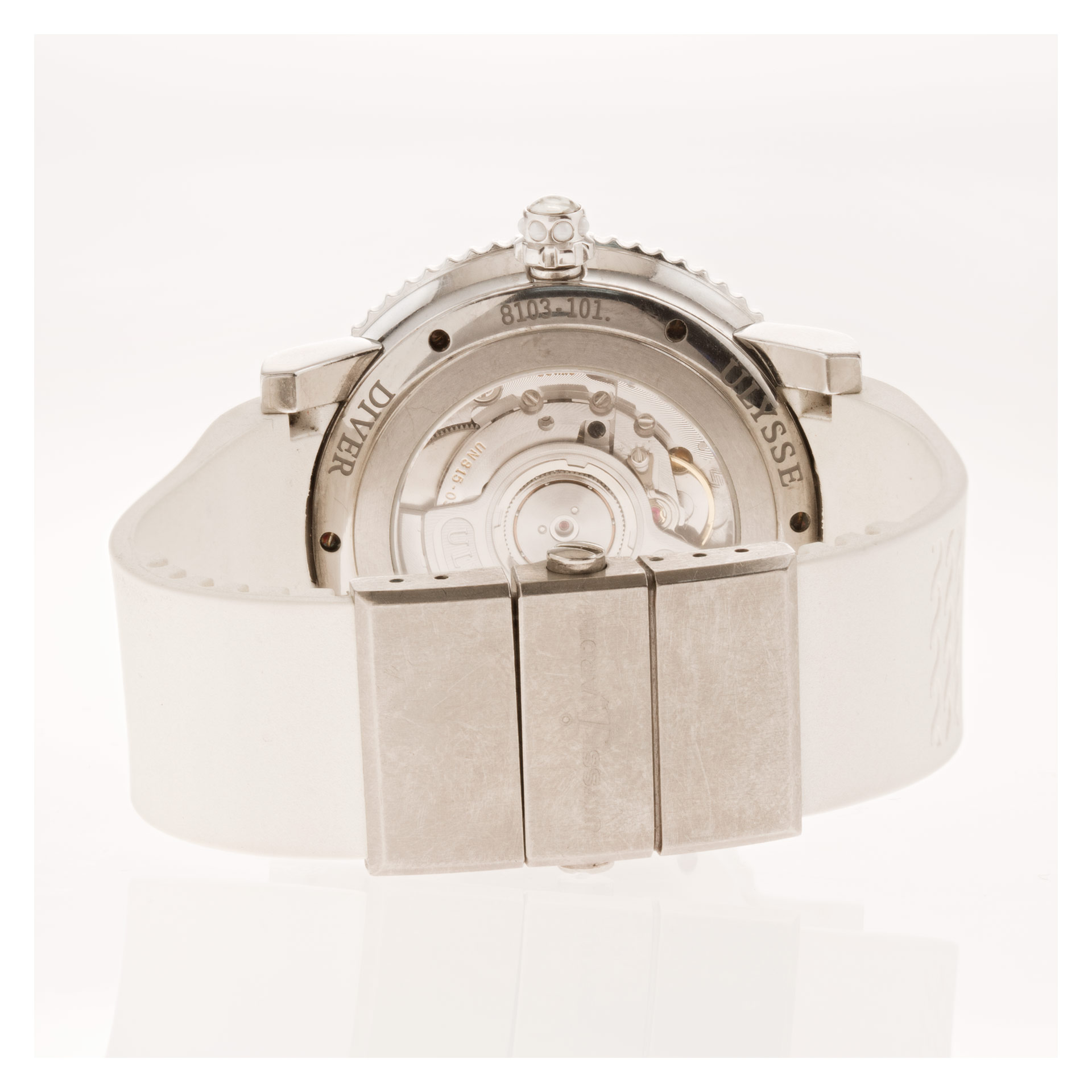 Ulysse Nardin 8103-101E-3C/10 Lady Diver Automatic Unisex Stainless Steel Watches Ulysse Nardin 8103-101E-3C/10 Lady Diver Automatic Unisex Stainless Steel Watches
