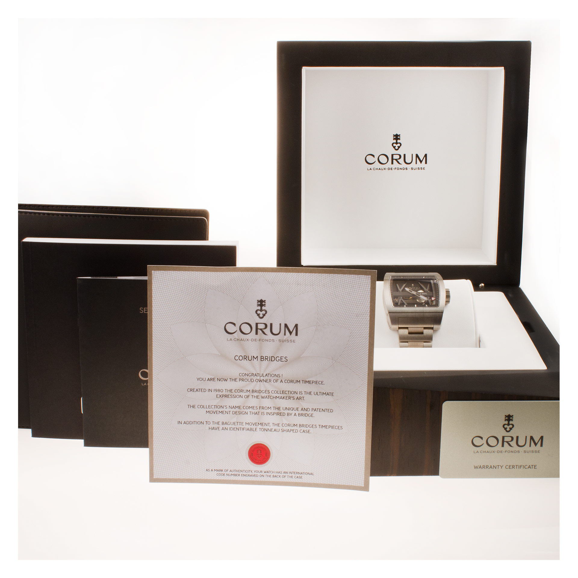 Corum 107.101.04/v2500000 Tri Bridge Automatic Male Titanium Watches Corum 107.101.04/v2500000 Tri Bridge Automatic Male Titanium Watches