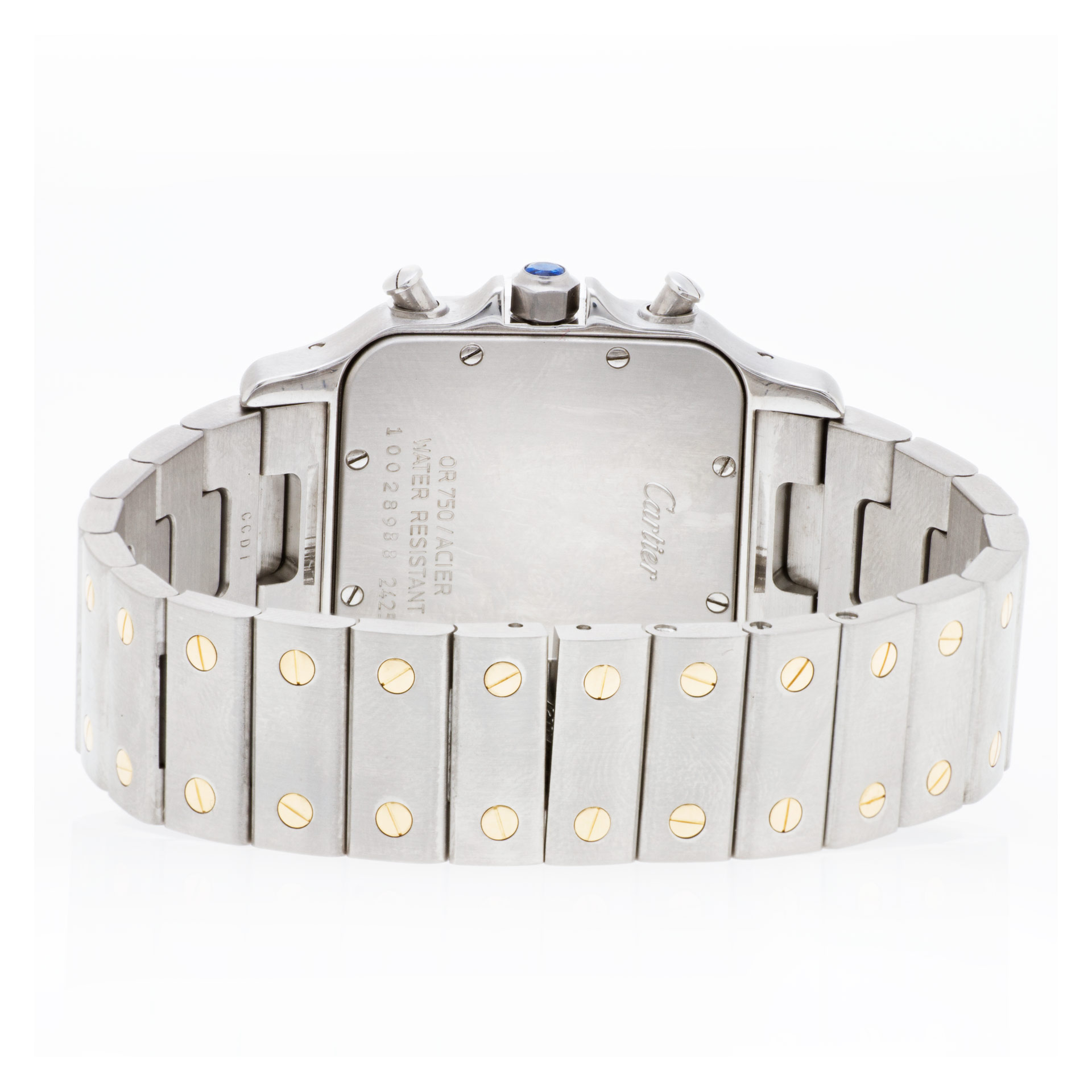 Cartier 2425 Santos Automatic Unisex Stainless Steel Watches Cartier 2425 Santos Automatic Unisex Stainless Steel Watches