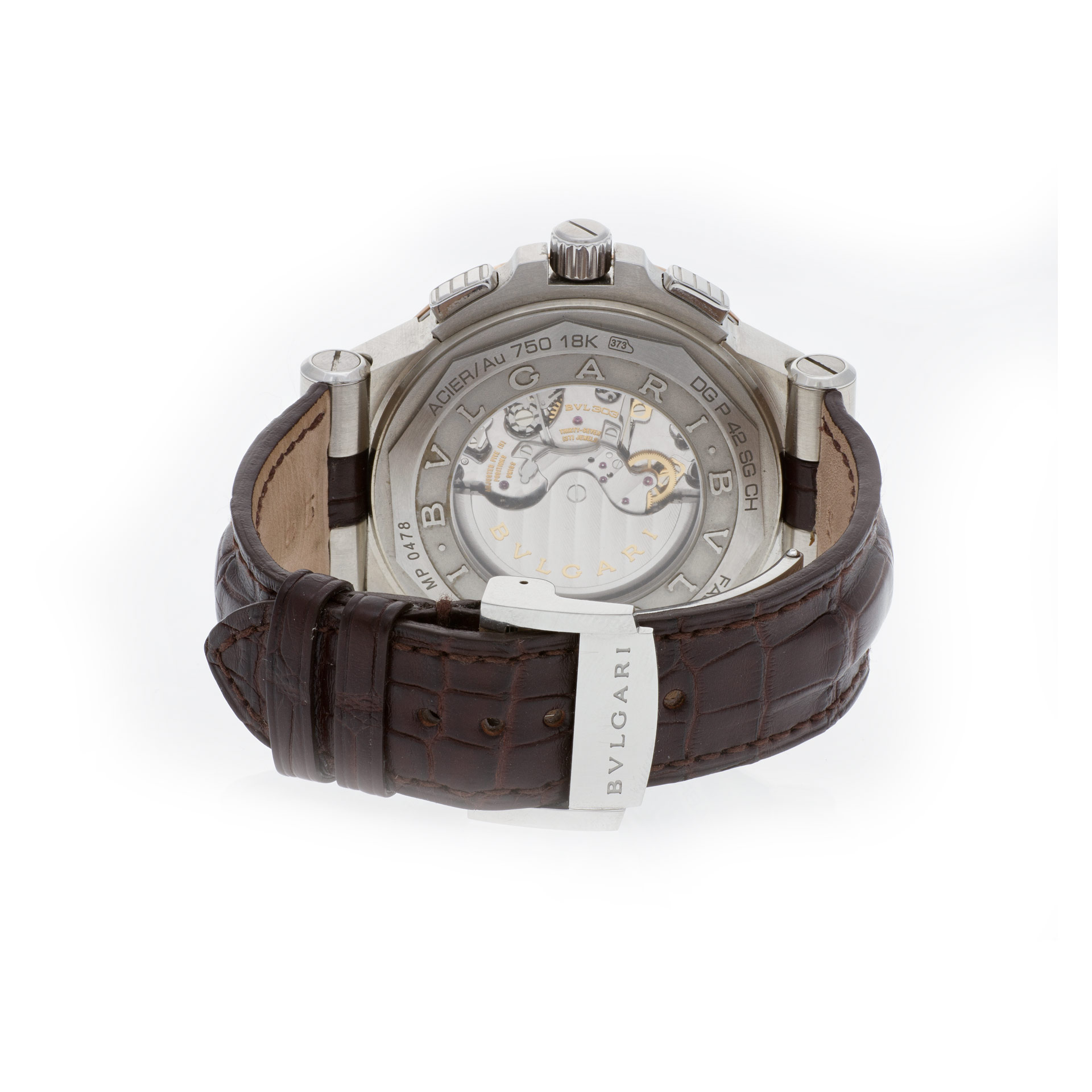 Bvlgari DGP42SGCH Diagono Automatic Male Stainless Steel Watches Bvlgari DGP42SGCH Diagono Automatic Male Stainless Steel Watches