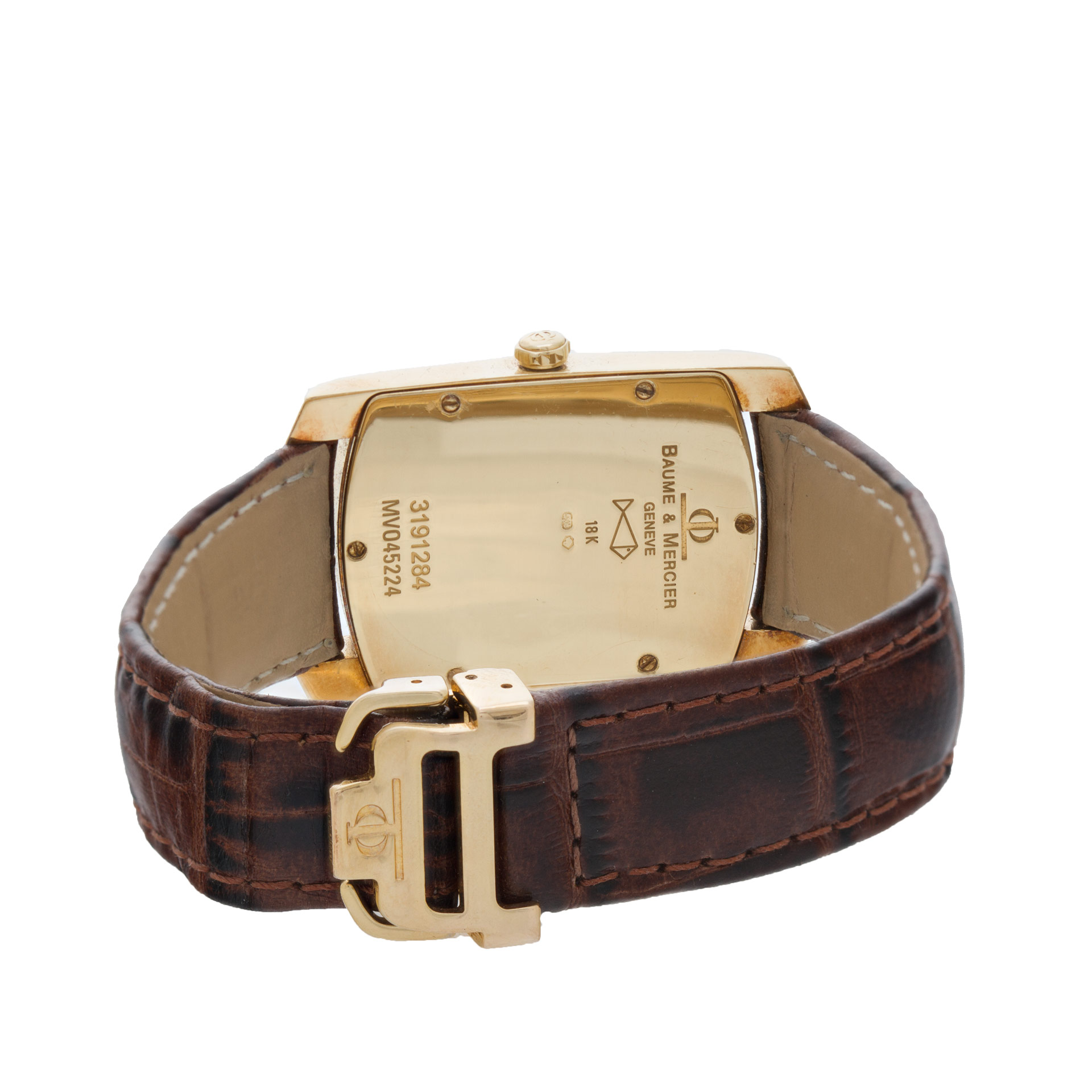 Baume & Mercier mvd045224 Hampton Milleis Quartz Unisex 18k yellow gold Watches Baume & Mercier mvd045224 Hampton Milleis Quartz Unisex 18k yellow gold Watches