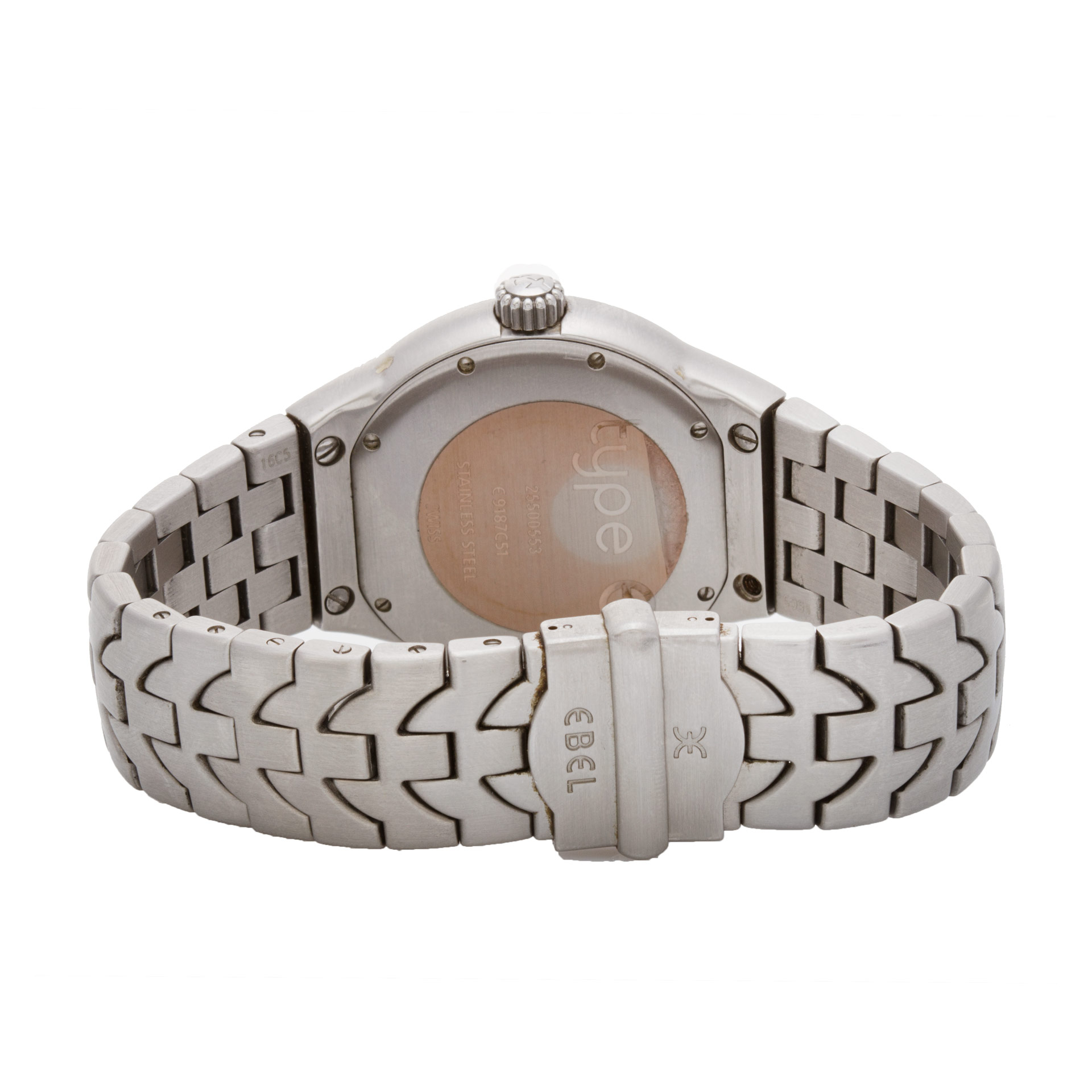Ebel E9187C51 Type E Quartz Male Stainless Steel Watches Ebel E9187C51 Type E Quartz Male Stainless Steel Watches