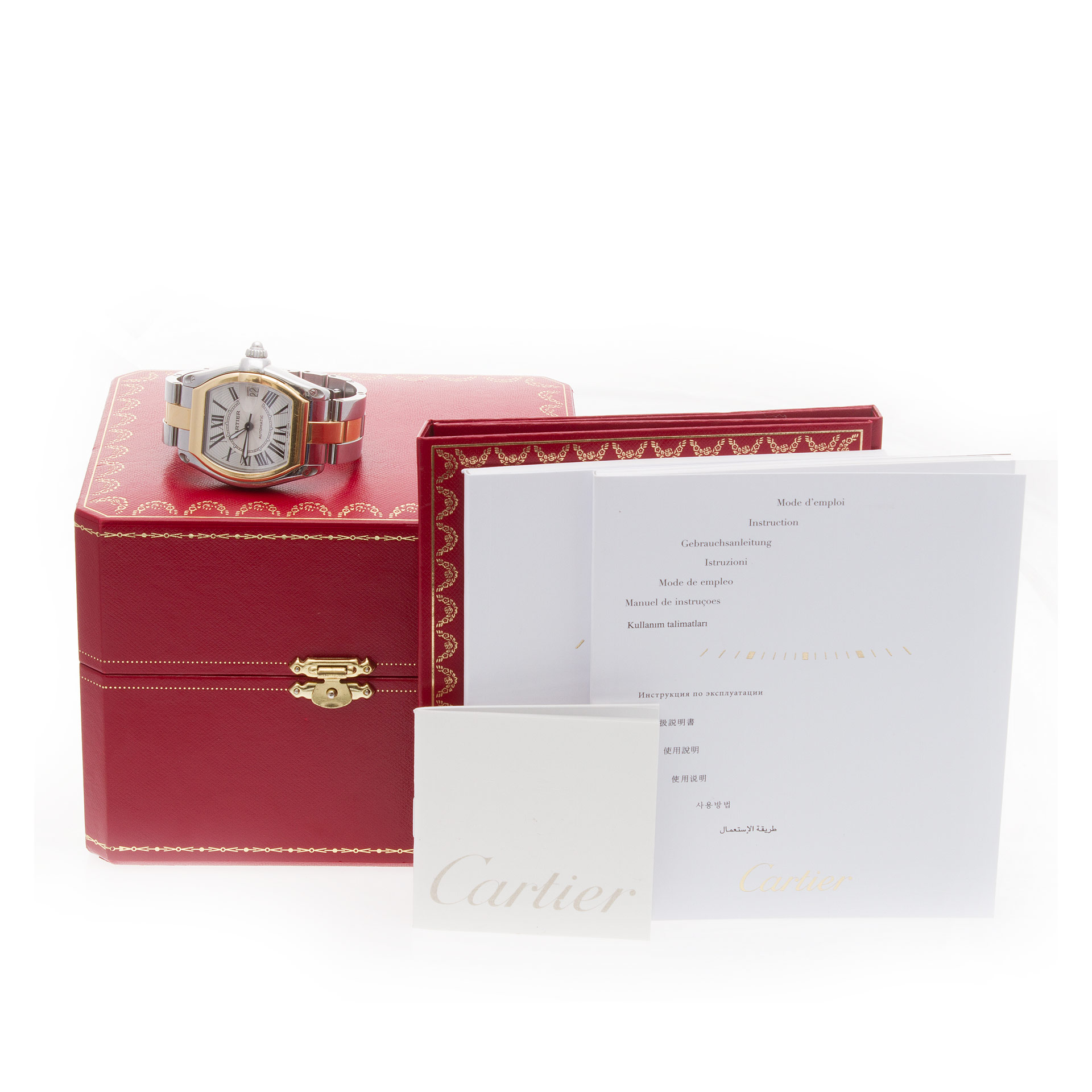 Cartier W62031Y4 Roadster Automatic Unisex Stainless Steel Watches Cartier W62031Y4 Roadster Automatic Unisex Stainless Steel Watches