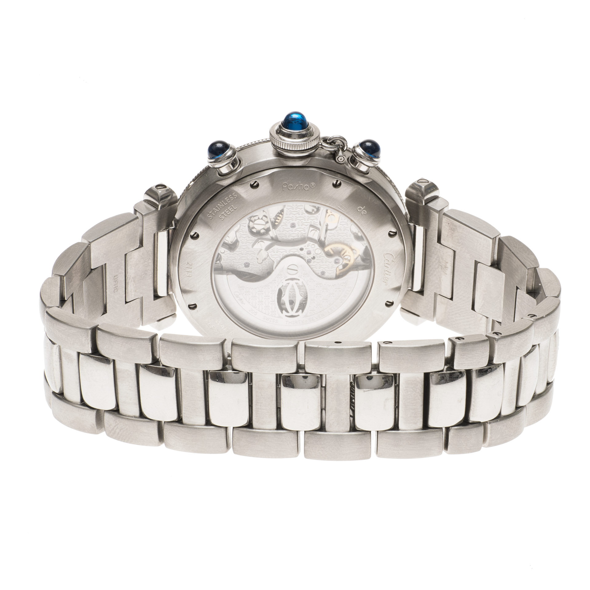 Cartier W31018H3 Pasha Chronograph Automatic Male Stainless Steel Watches Cartier W31018H3 Pasha Chronograph Automatic Male Stainless Steel Watches