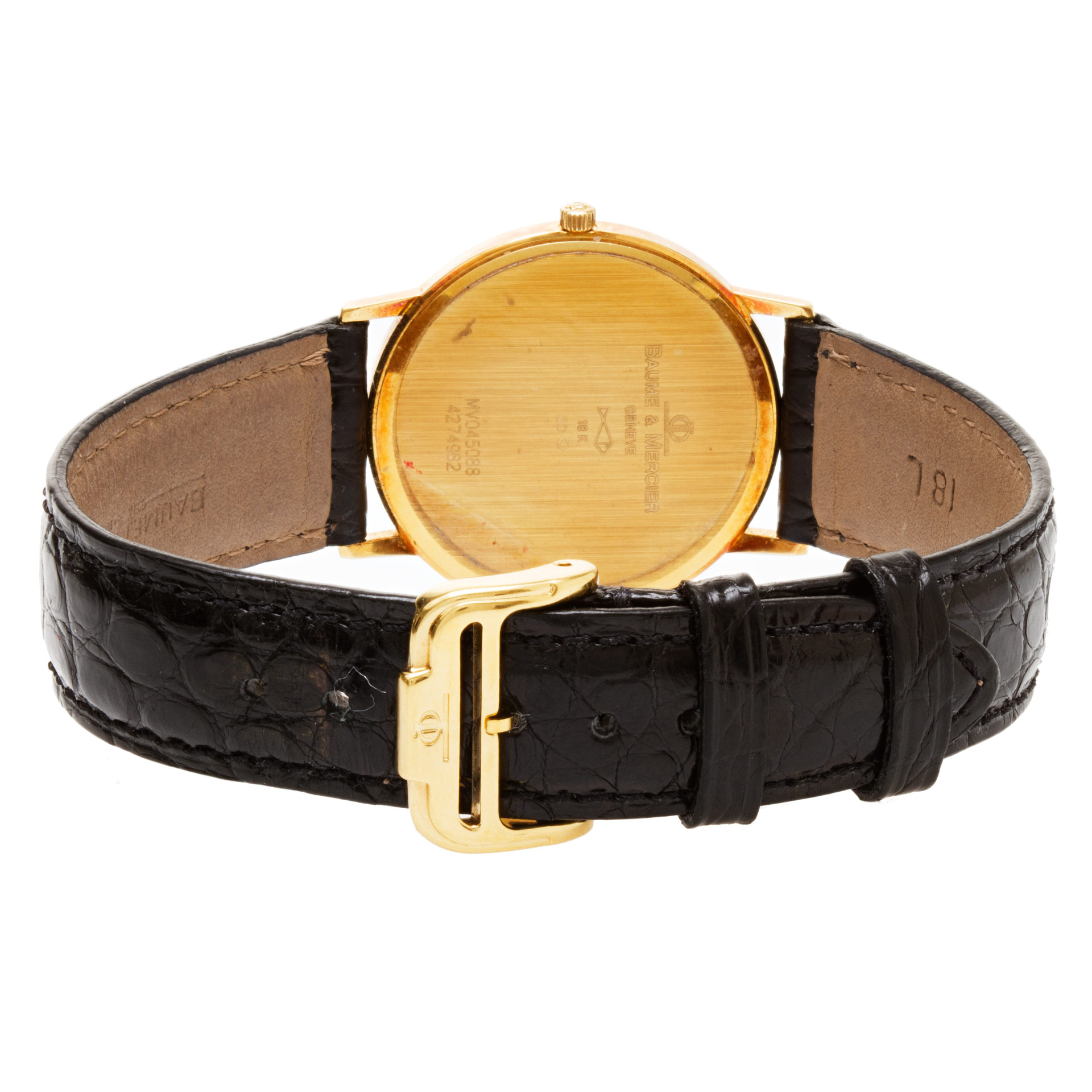 Baume & Mercier mv045088 Classic Quartz Unisex 18k yellow gold Watches Baume & Mercier mv045088 Classic Quartz Unisex 18k yellow gold Watches