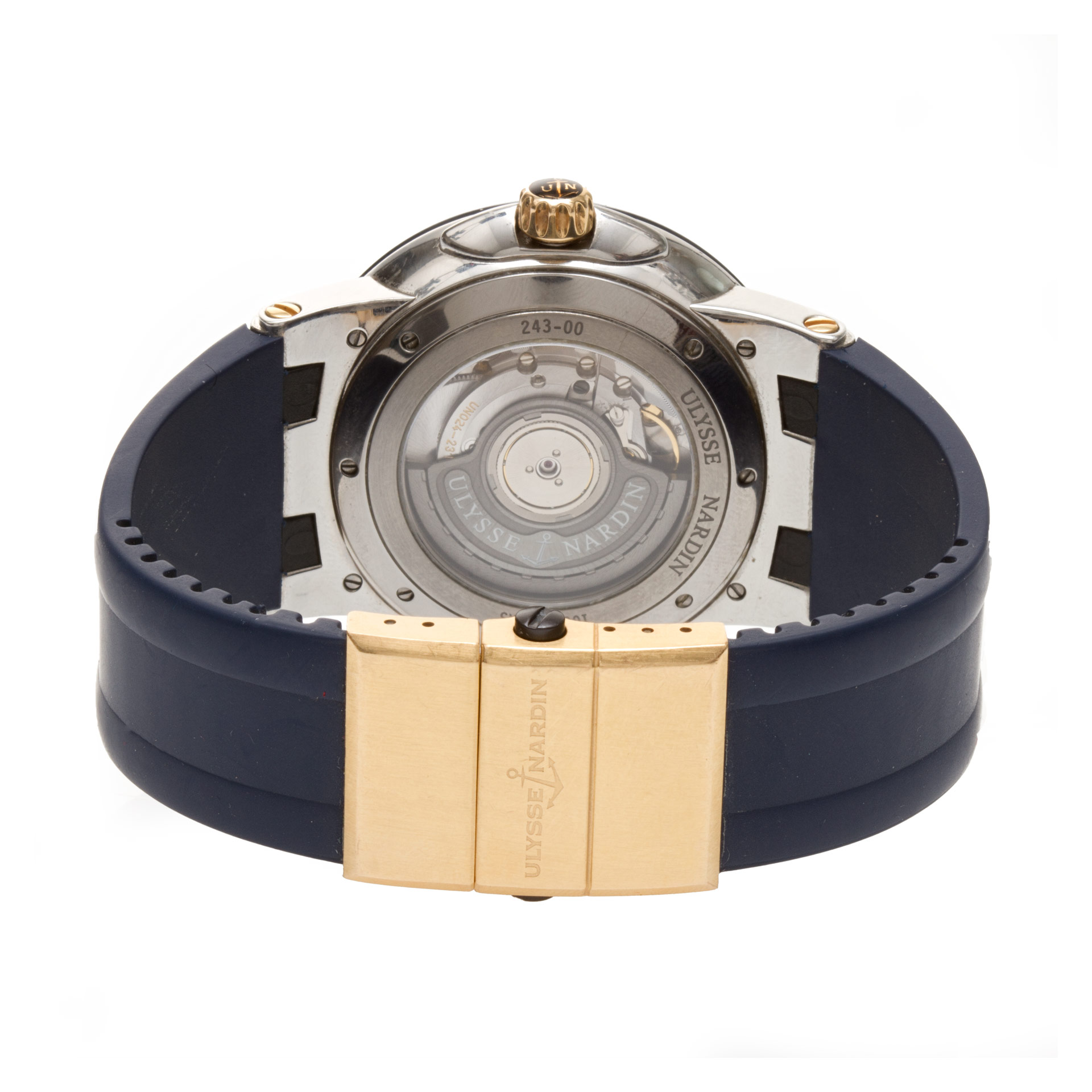 Ulysse Nardin 243-00 Executive Automatic Male 18k gold & Stainless Steel Watches Ulysse Nardin 243-00 Executive Automatic Male 18k gold & Stainless Steel Watches