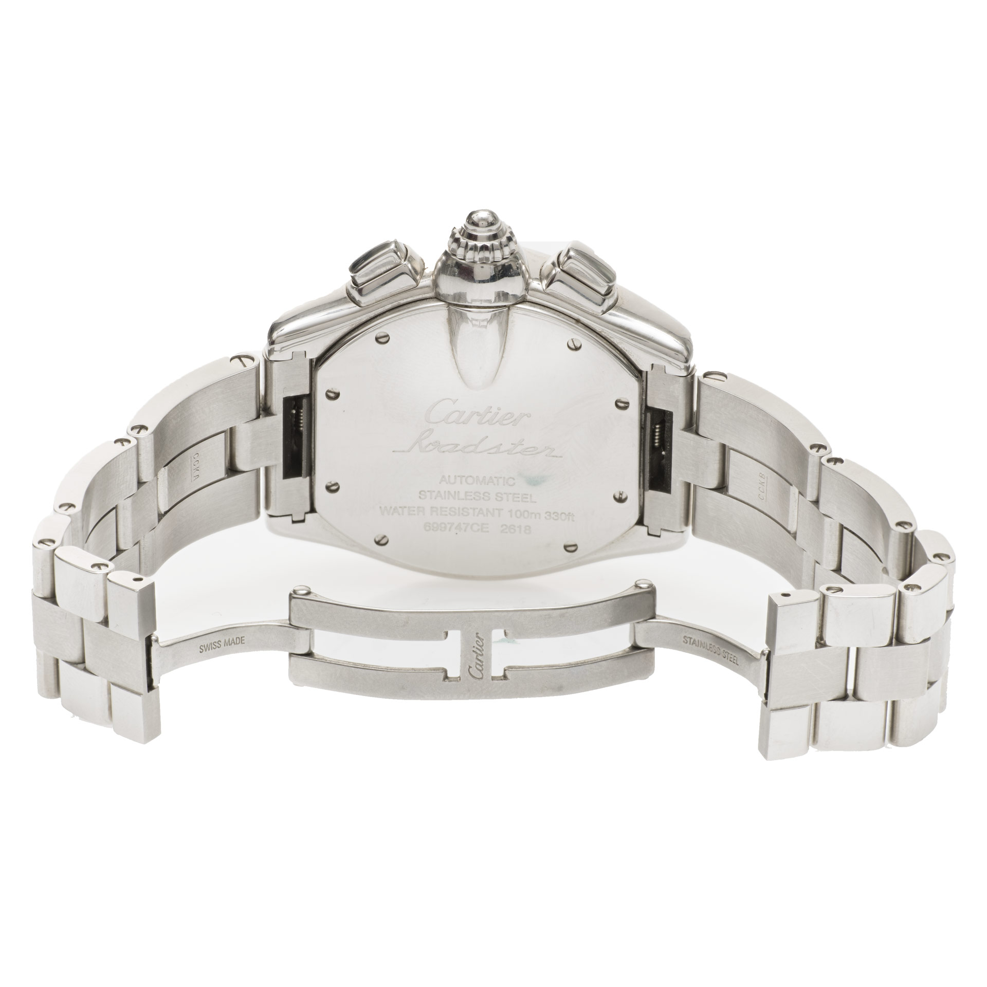 Cartier 2618 Roadster Automatic Male Stainless Steel Watches Cartier 2618 Roadster Automatic Male Stainless Steel Watches