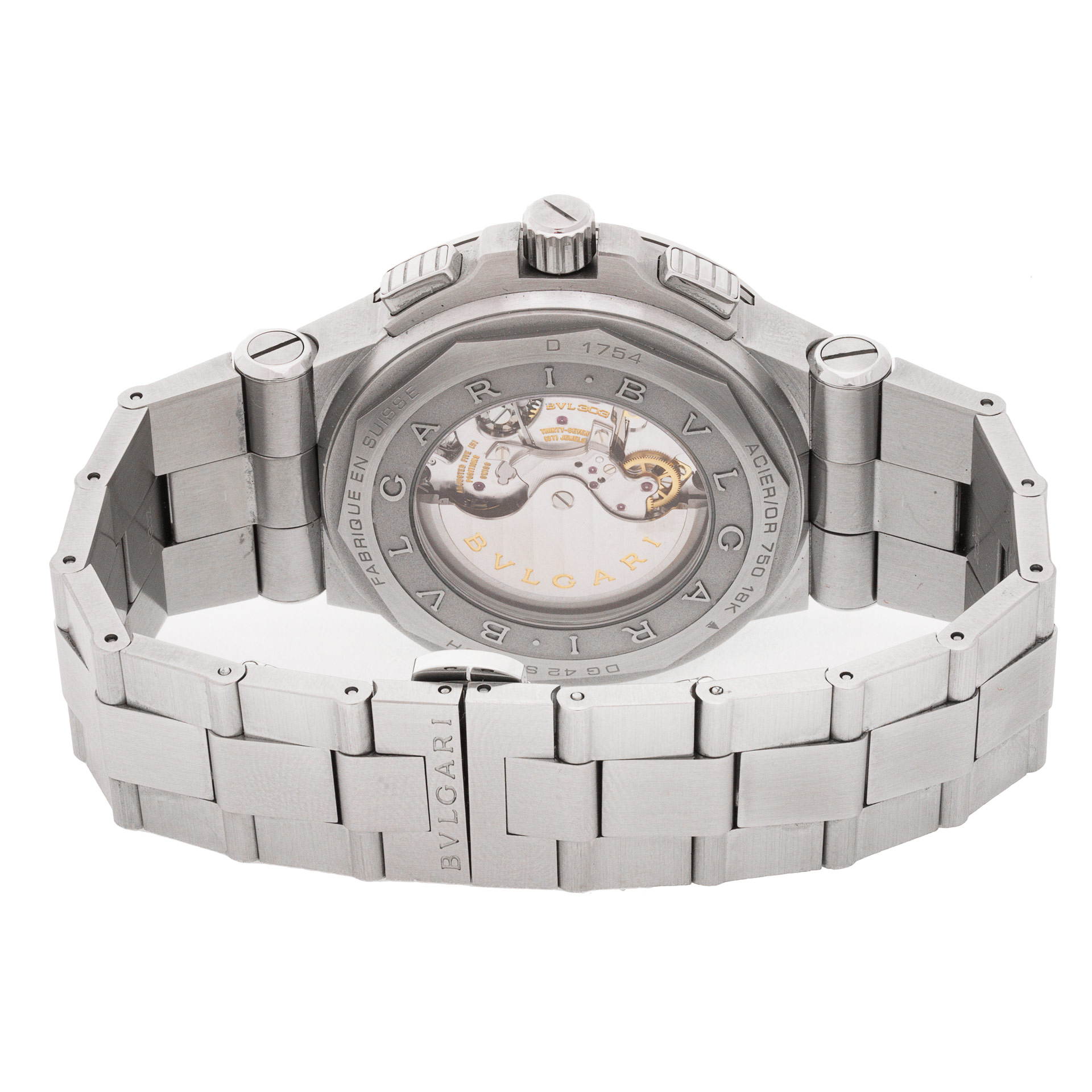 Bvlgari dg 42 swg ch Diagono Automatic Male Stainless Steel Watches Bvlgari dg 42 swg ch Diagono Automatic Male Stainless Steel Watches