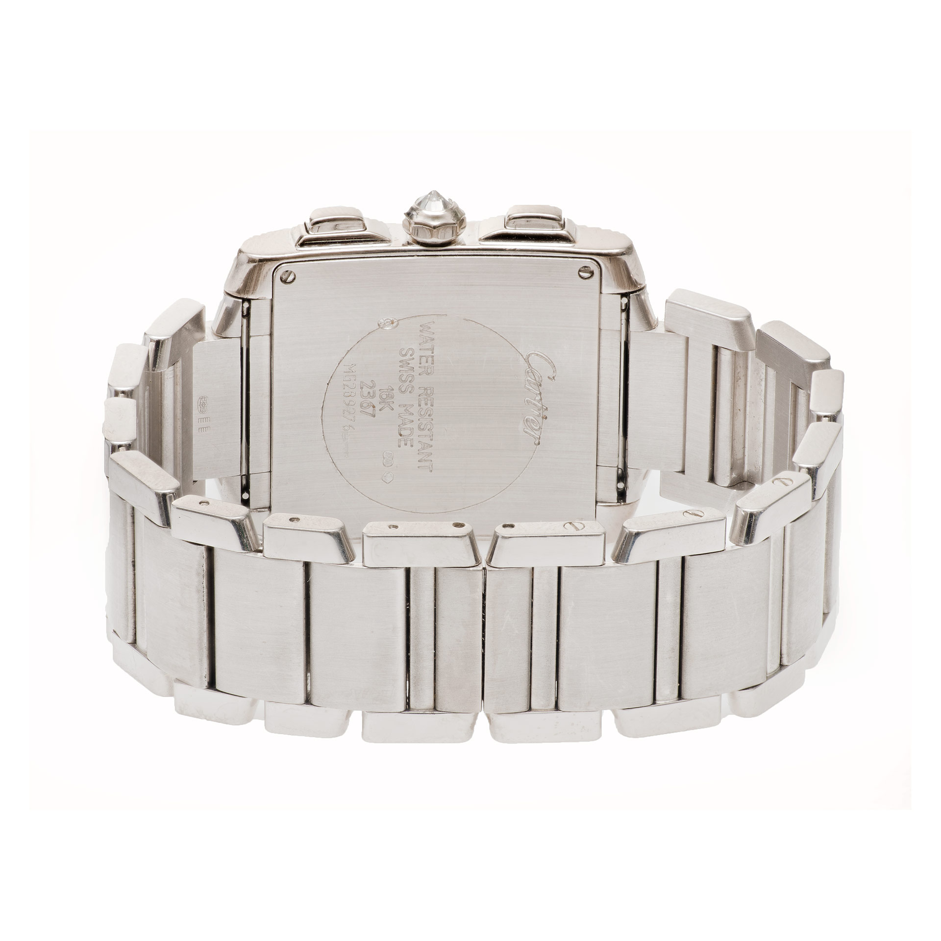 Cartier 2367 Tank Francaise Automatic Unisex 18k White Gold Watches Cartier 2367 Tank Francaise Automatic Unisex 18k White Gold Watches