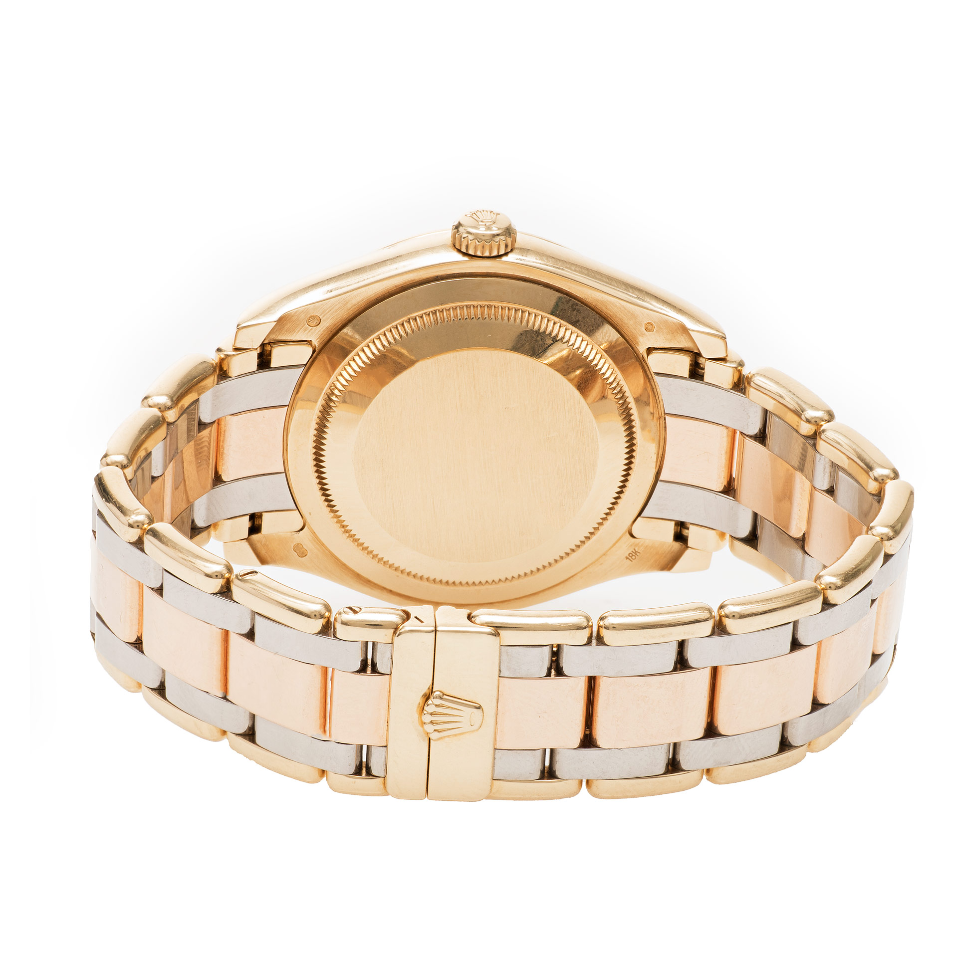 Rolex 18948 Masterpiece Automatic Male 18k White, Yellow & Pink Gold Watches Rolex 18948 Masterpiece Automatic Male 18k White, Yellow & Pink Gold Watches