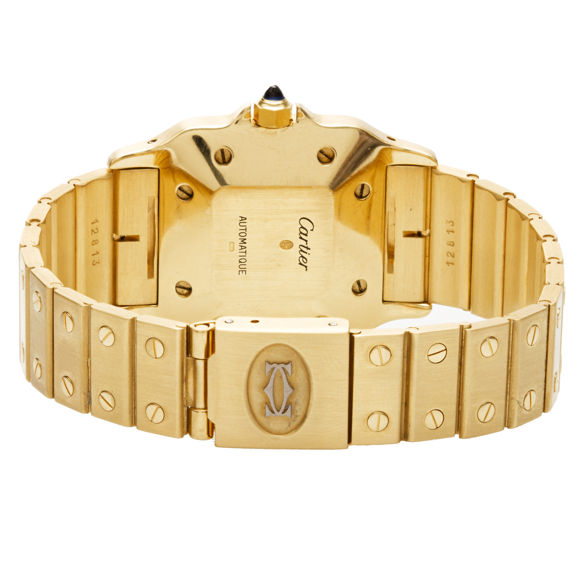 Cartier Cartier 2258 Santos Automatic Male 18k yellow gold Watches Cartier Cartier 2258 Santos Automatic Male 18k yellow gold Watches