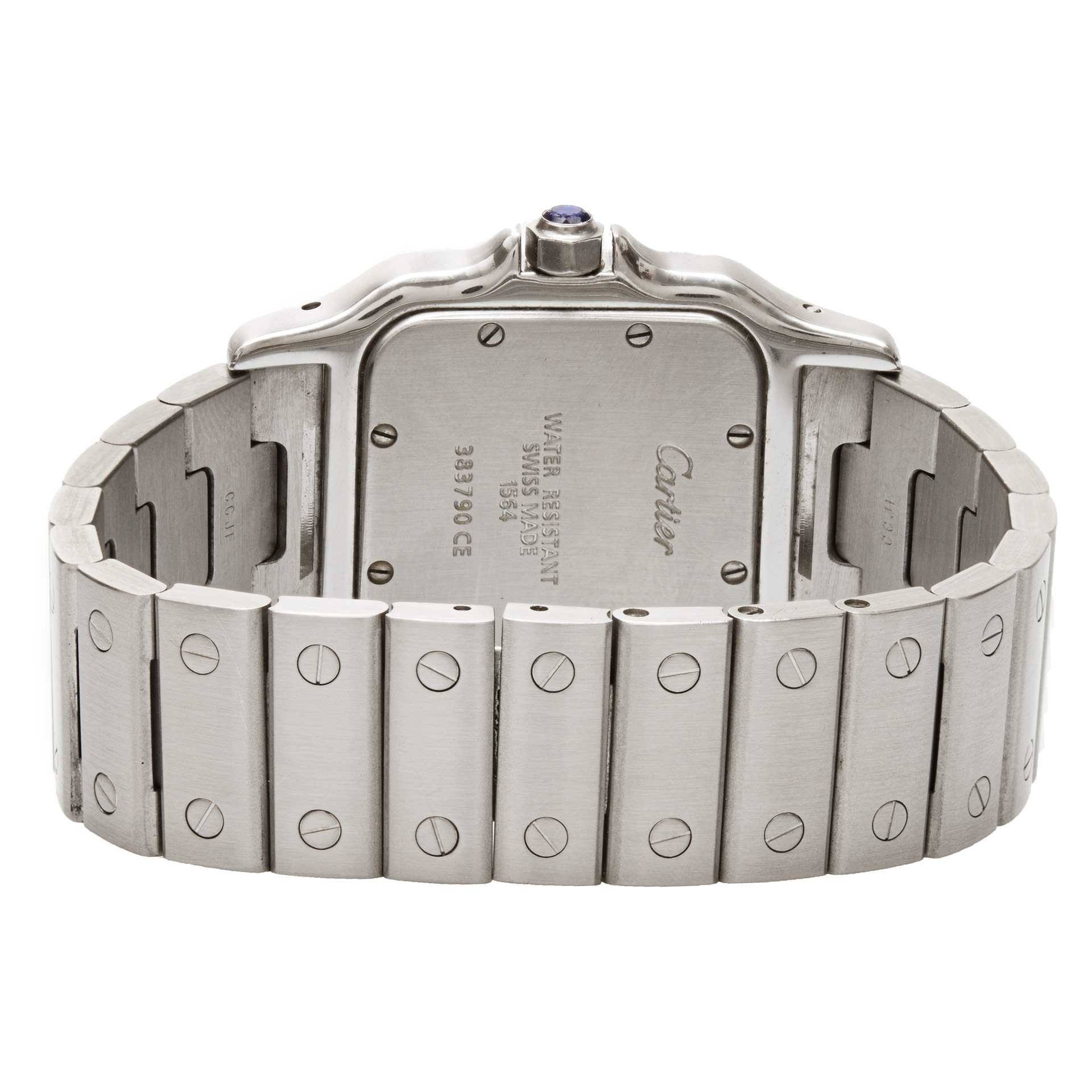 Cartier 1564 Santos Quartz Unisex Stainless Steel Watches Cartier 1564 Santos Quartz Unisex Stainless Steel Watches