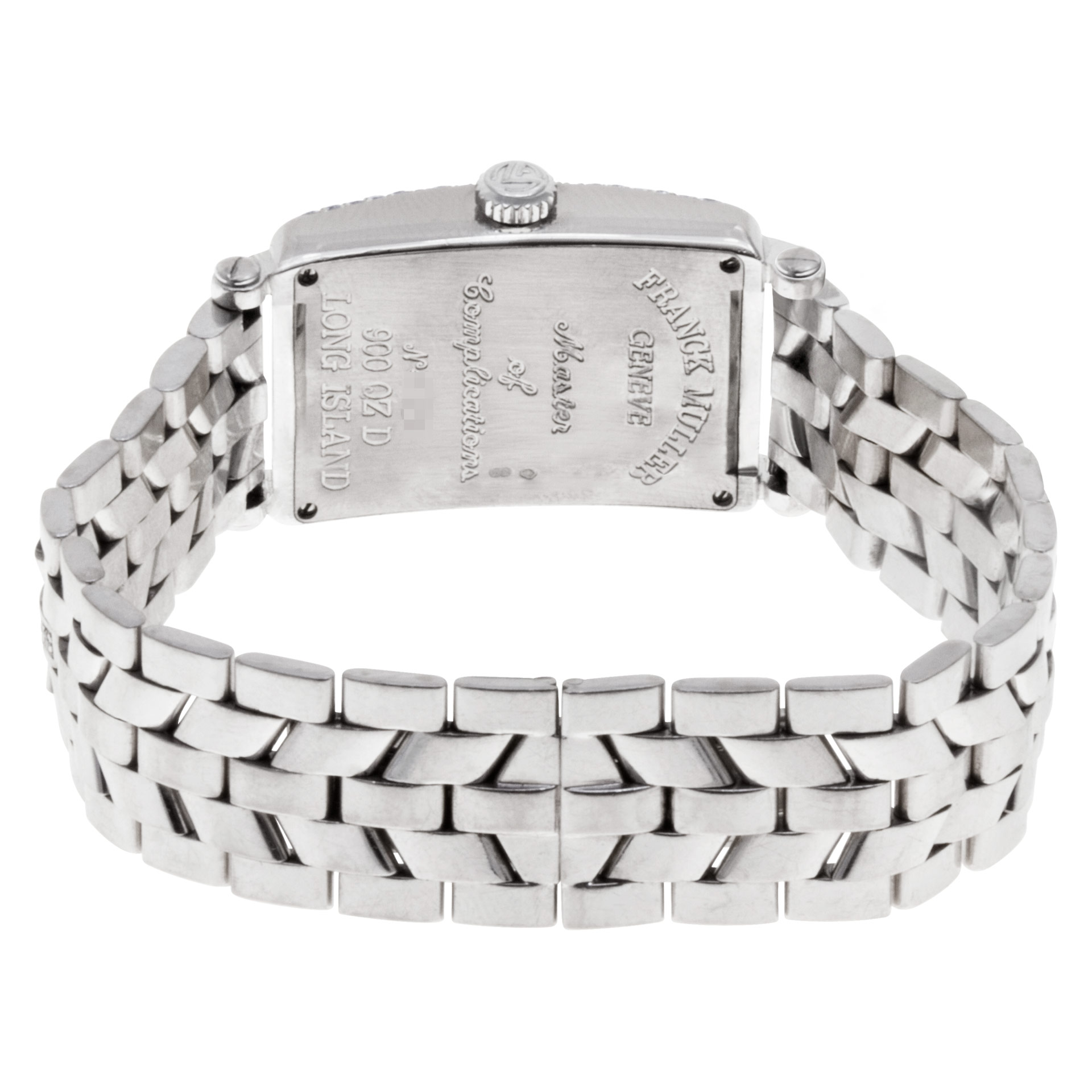 Franck Muller 900 QZ D Long Island Quartz Female 18k White Gold Watches Franck Muller 900 QZ D Long Island Quartz Female 18k White Gold Watches