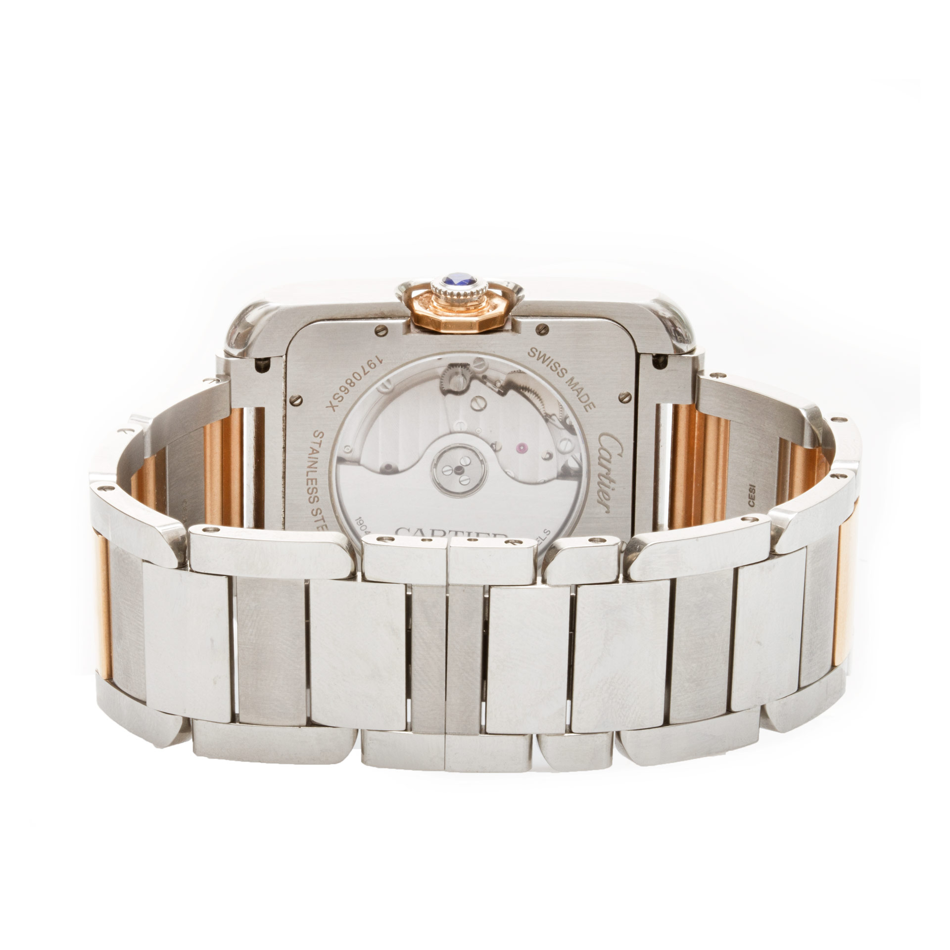 Cartier W5310006 Tank Anglaise XL Automatic Male Stainless Steel Watches Cartier W5310006 Tank Anglaise XL Automatic Male Stainless Steel Watches