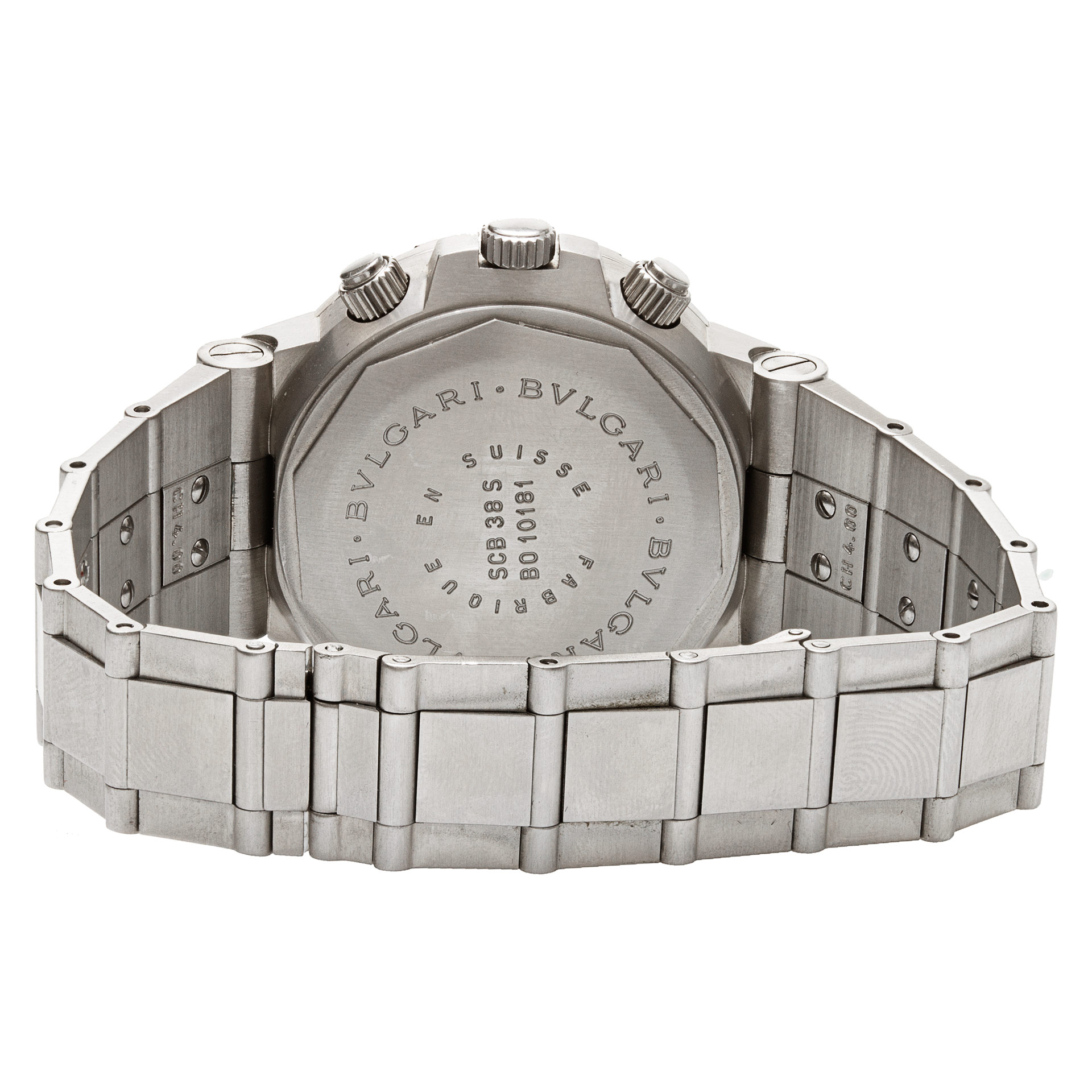 Bvlgari scb 38 s Diagono Automatic Male Stainless Steel Watches Bvlgari scb 38 s Diagono Automatic Male Stainless Steel Watches