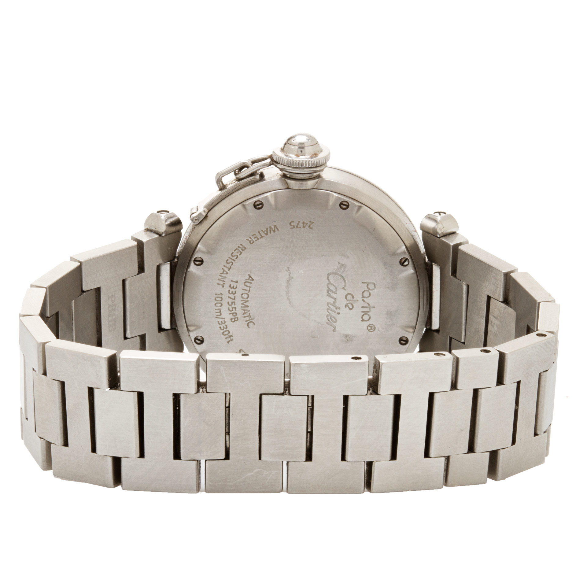 Cartier 2475 Pasha Automatic Unisex Stainless Steel Watches Cartier 2475 Pasha Automatic Unisex Stainless Steel Watches