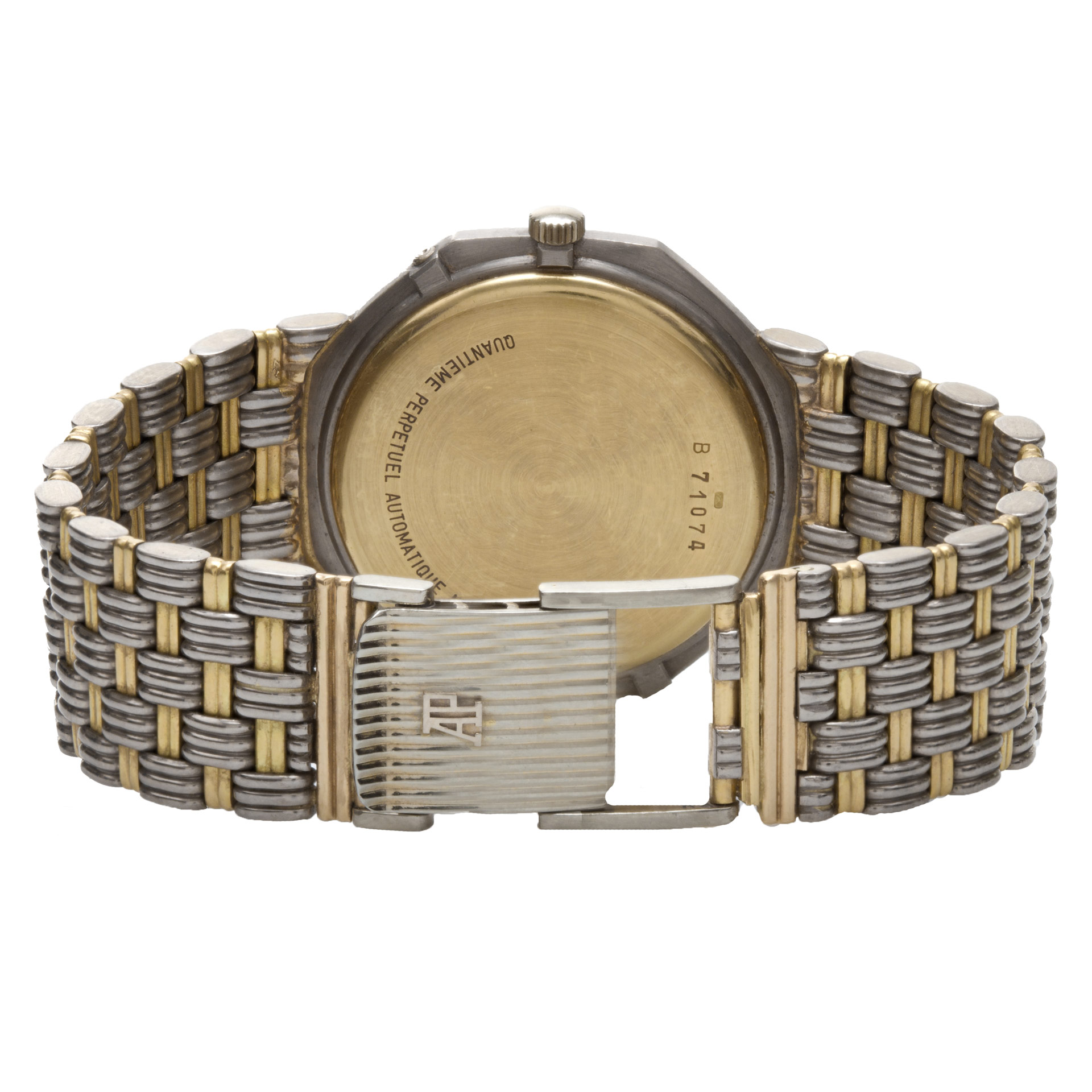 Audemars Piguet B 71074 Perpetual Calendar Automatic Male 18k White & Yellow Gold Watches Audemars Piguet B 71074 Perpetual Calendar Automatic Male 18k White & Yellow Gold Watches