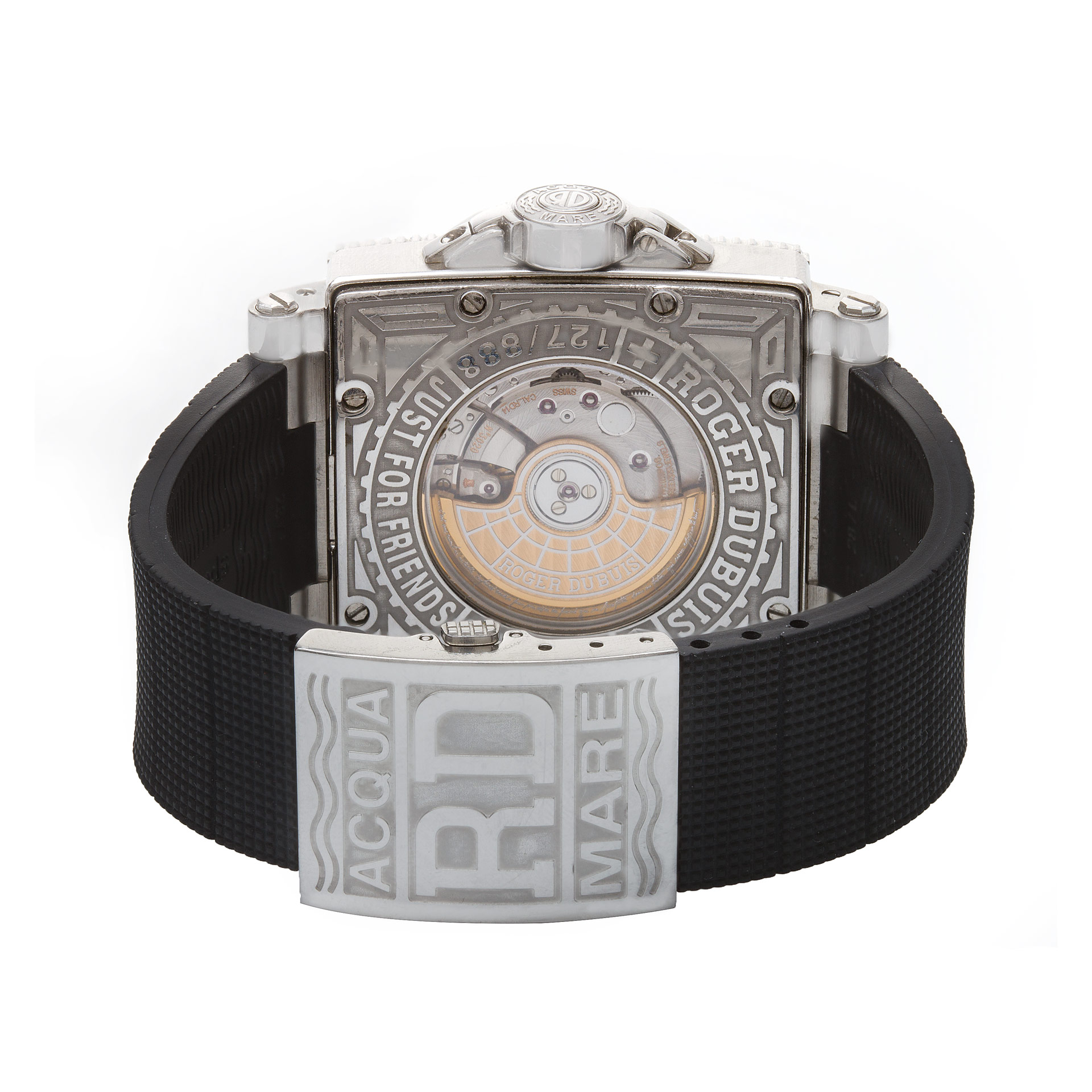 Roger Dubuis Roger Dubuis 3591 Aqua Mare Automatic Male Stainless Steel Watches Roger Dubuis Roger Dubuis 3591 Aqua Mare Automatic Male Stainless Steel Watches
