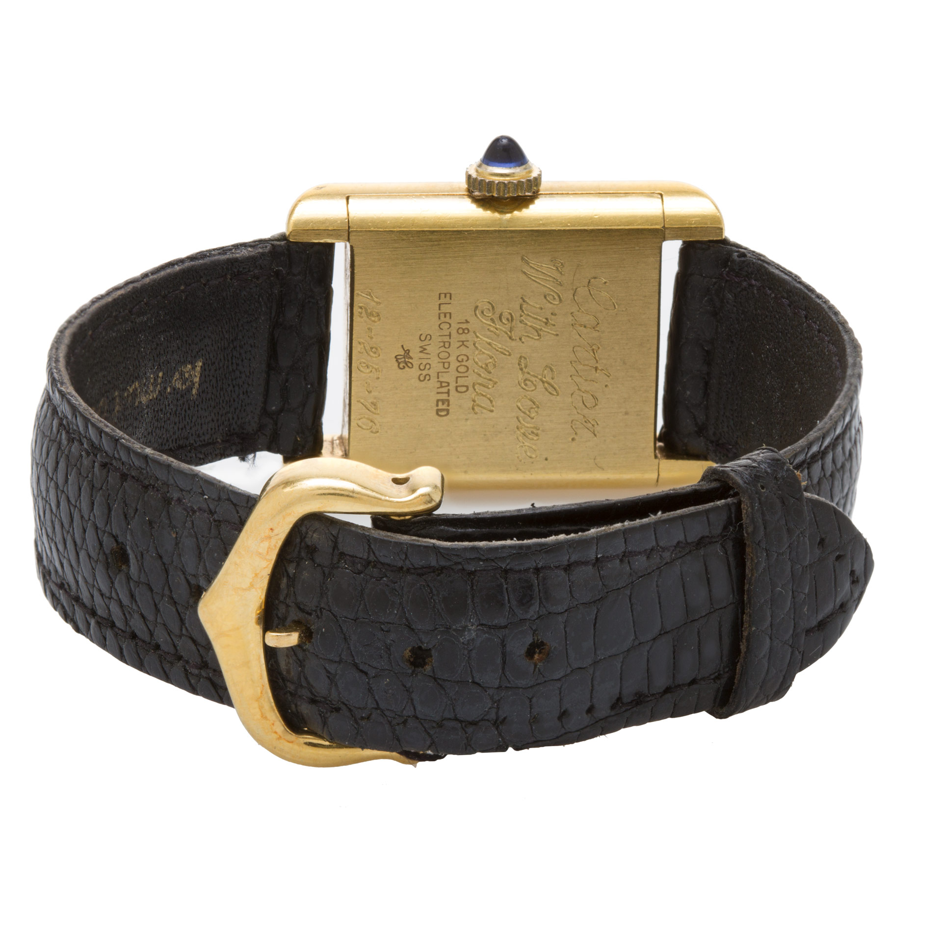 Cartier Cartier 2233 Tank Quartz Female Gold Fill Watches Cartier Cartier 2233 Tank Quartz Female Gold Fill Watches