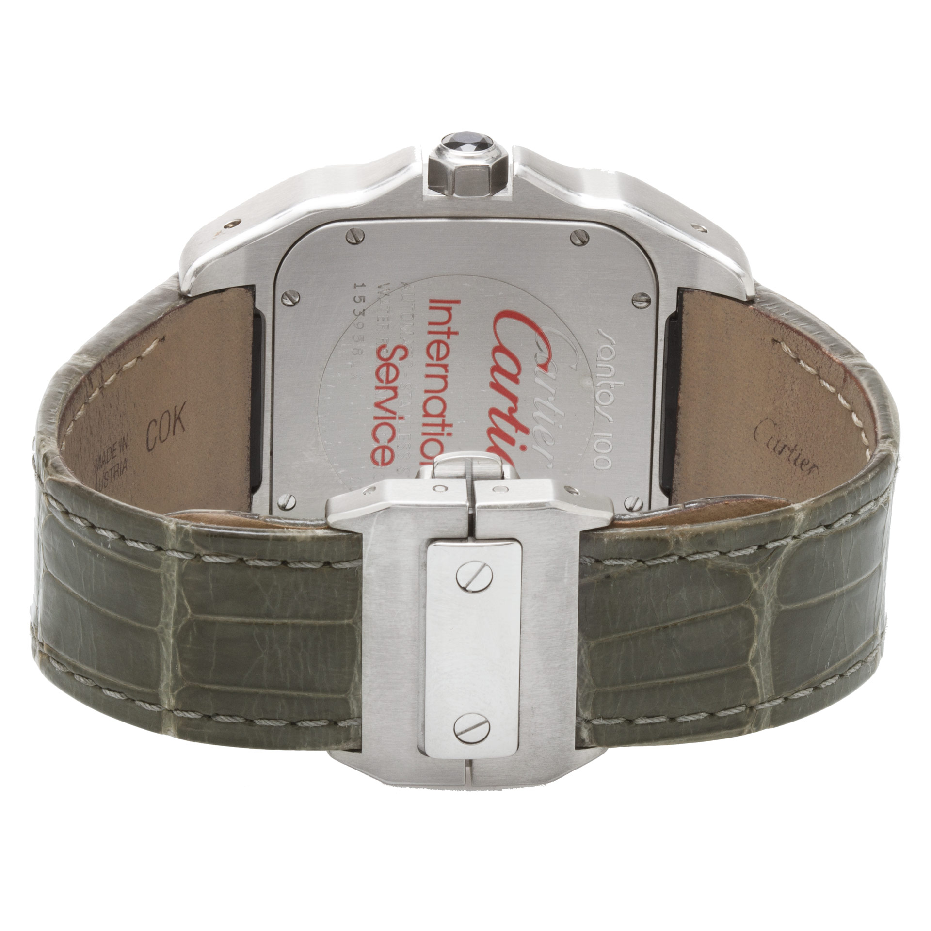 Cartier W20073X8 Santos Automatic Male Stainless Steel Watches Cartier W20073X8 Santos Automatic Male Stainless Steel Watches