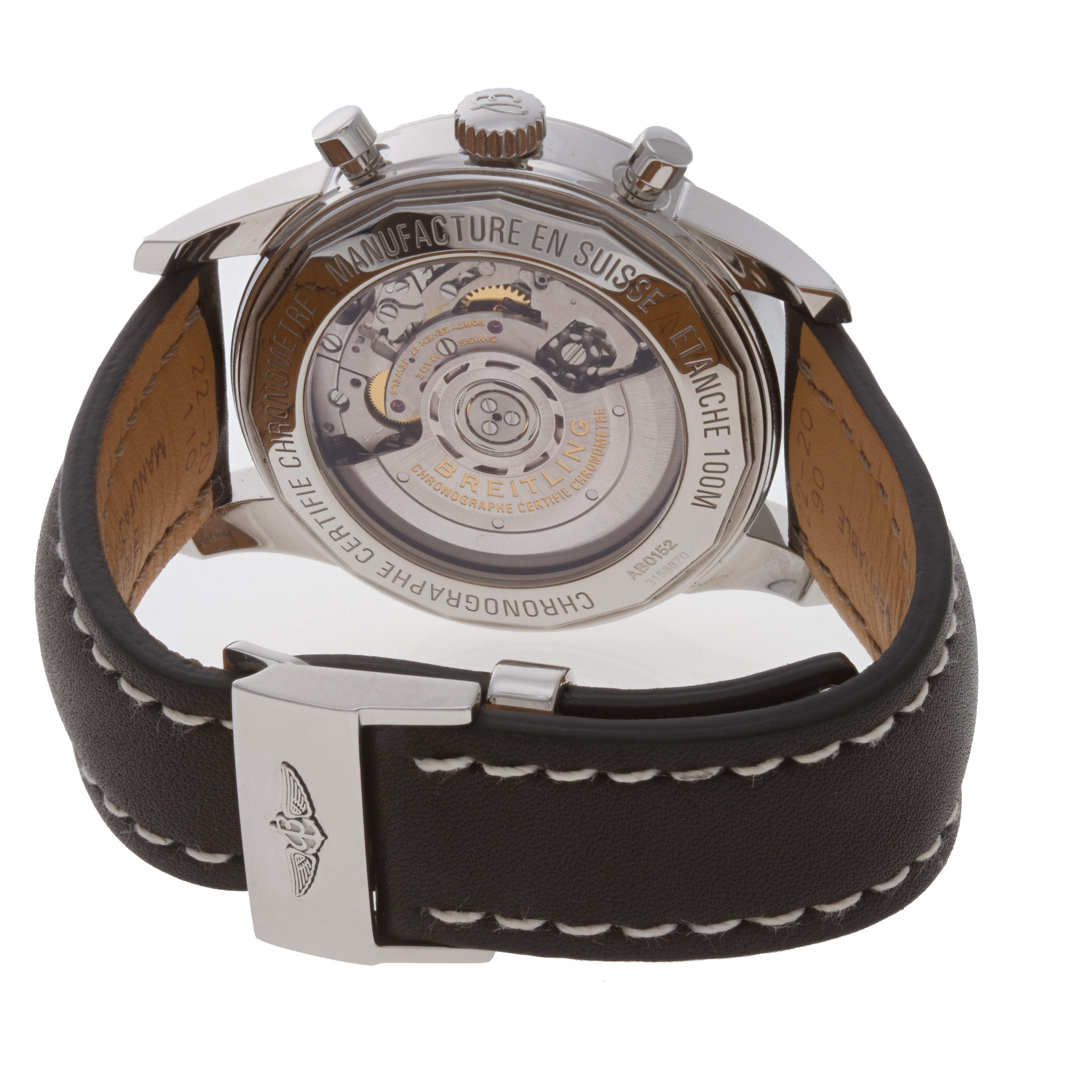 Breitling AB0152 Transocean Chronograph Automatic Male Stainless Steel Watches Breitling AB0152 Transocean Chronograph Automatic Male Stainless Steel Watches