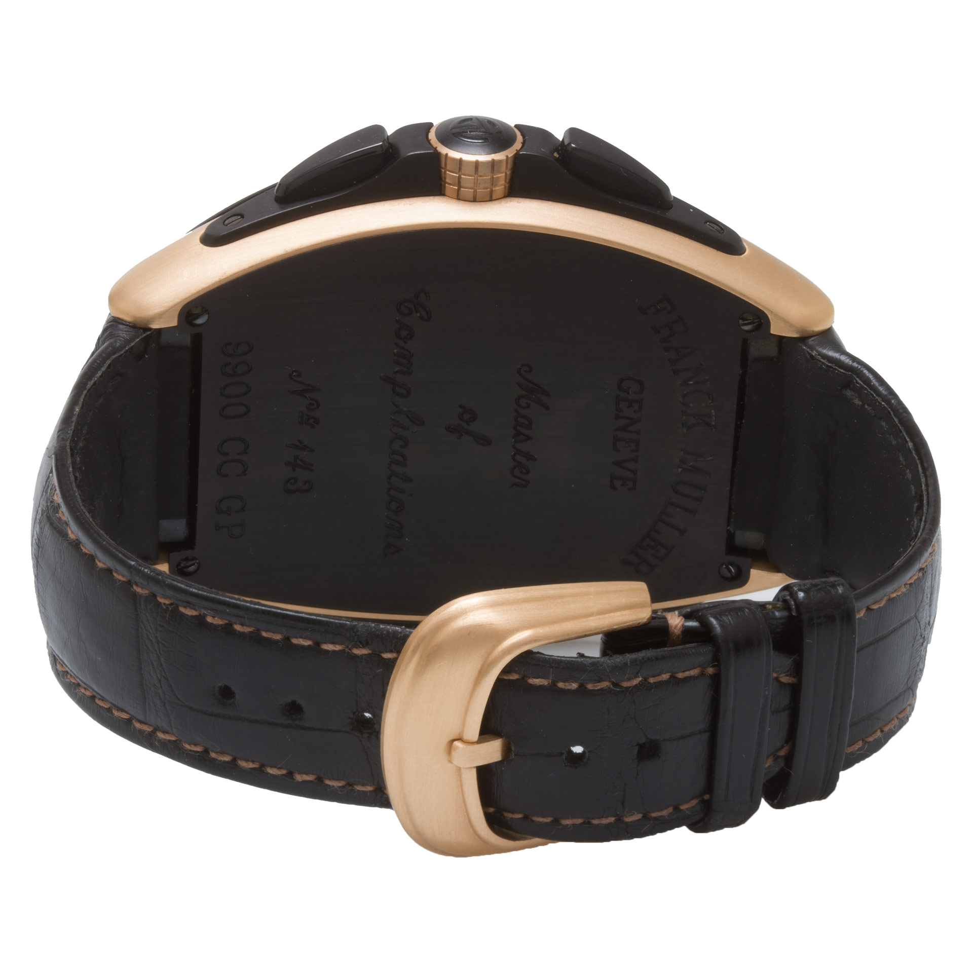 Franck Muller 9900 CC GP Conquistador Automatic Male 18k pink gold & titanium Watches Franck Muller 9900 CC GP Conquistador Automatic Male 18k pink gold & titanium Watches
