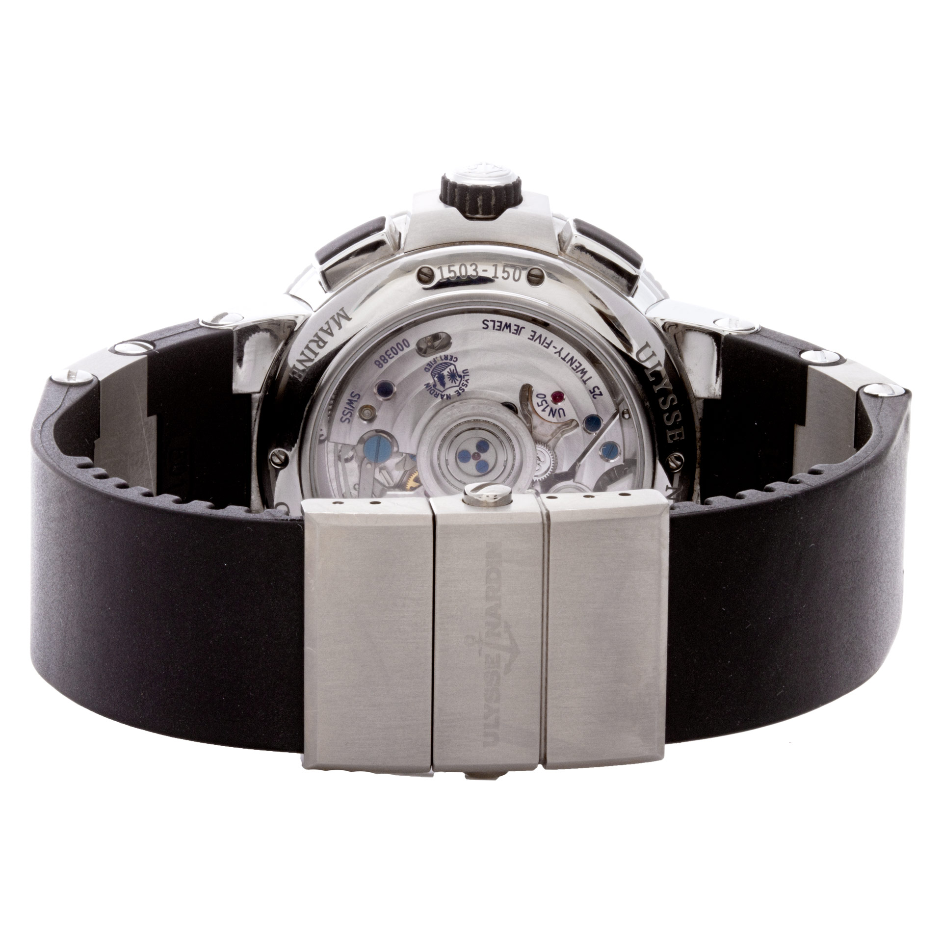 Ulysse Nardin 1503-150 Marine Automatic Male Stainless Steel Watches Ulysse Nardin 1503-150 Marine Automatic Male Stainless Steel Watches