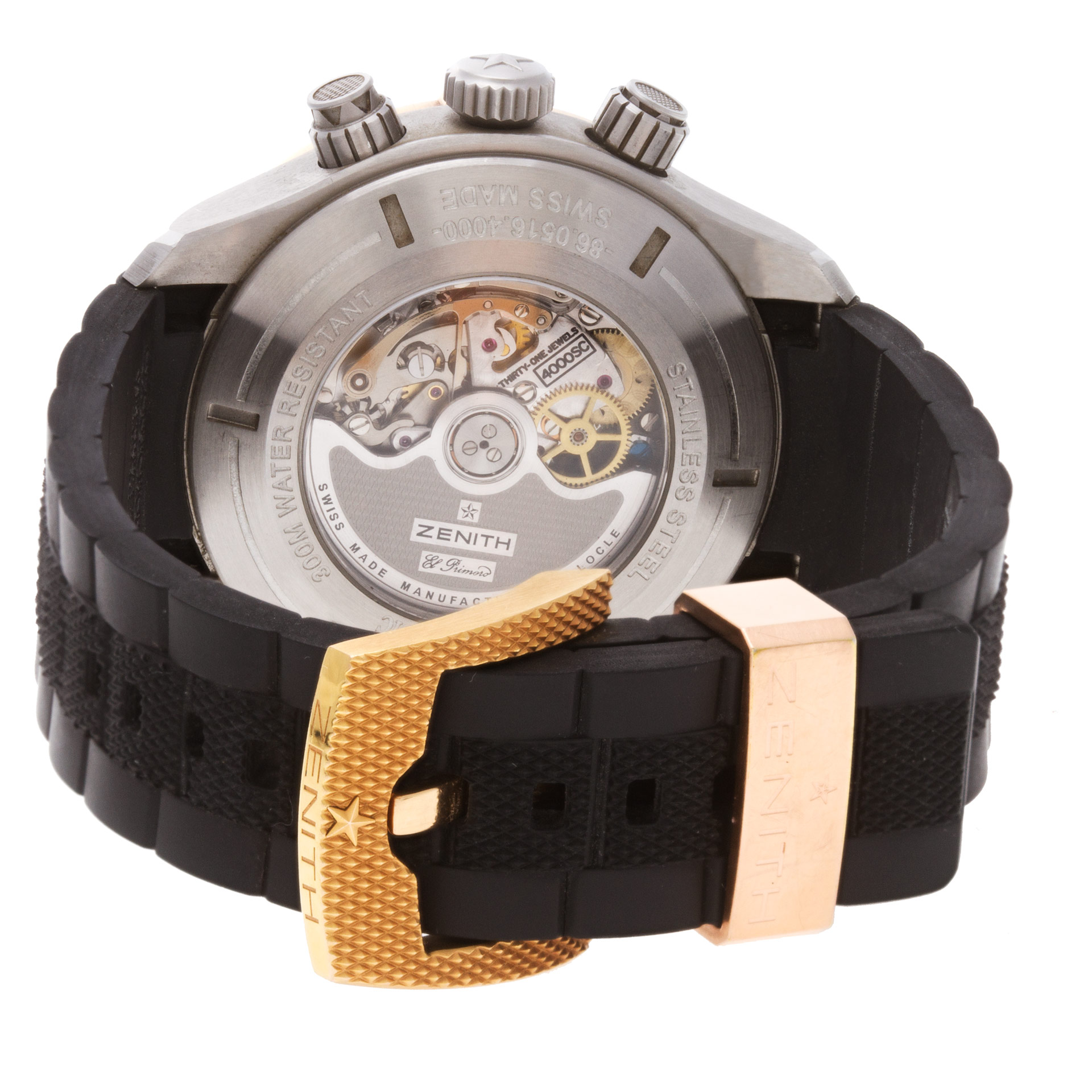 Zenith 86-0516.4000 El Primero Automatic Male Stainless Steel Watches Zenith 86-0516.4000 El Primero Automatic Male Stainless Steel Watches