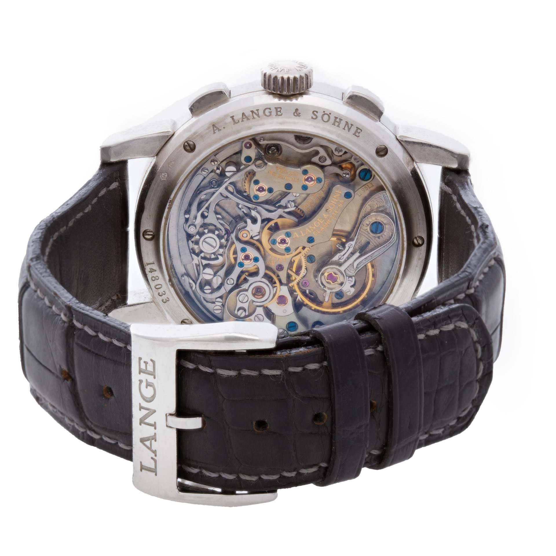 A. Lange & Sohne 403.035 Datograph Manual Male Platinum Watches A. Lange & Sohne 403.035 Datograph Manual Male Platinum Watches