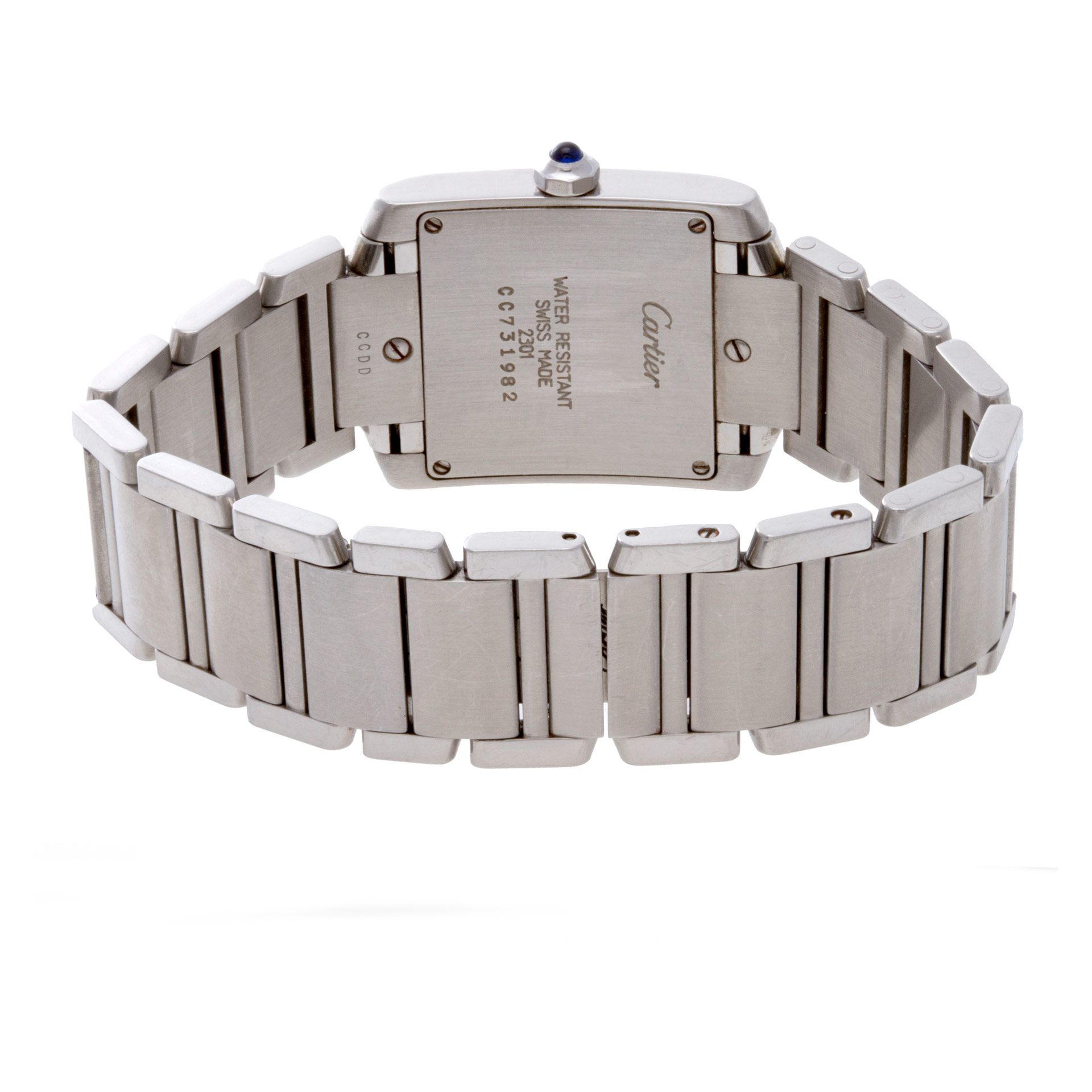 Cartier 2301 Tank Francaise Quartz Female Stainless Steel Watches Cartier 2301 Tank Francaise Quartz Female Stainless Steel Watches