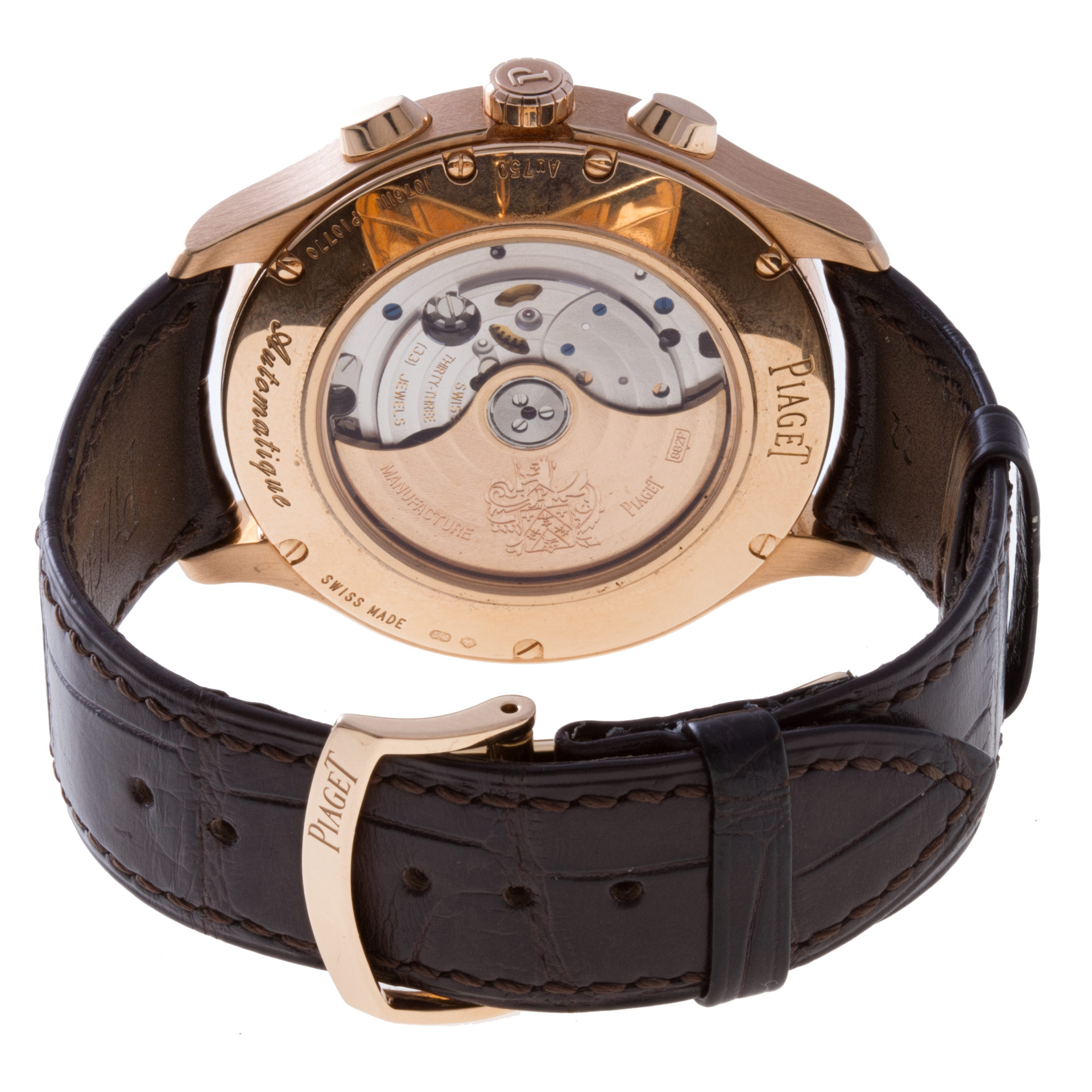 Piaget GOA37112 Gouvernour Automatic Male 18k rose gold Watches Piaget GOA37112 Gouvernour Automatic Male 18k rose gold Watches