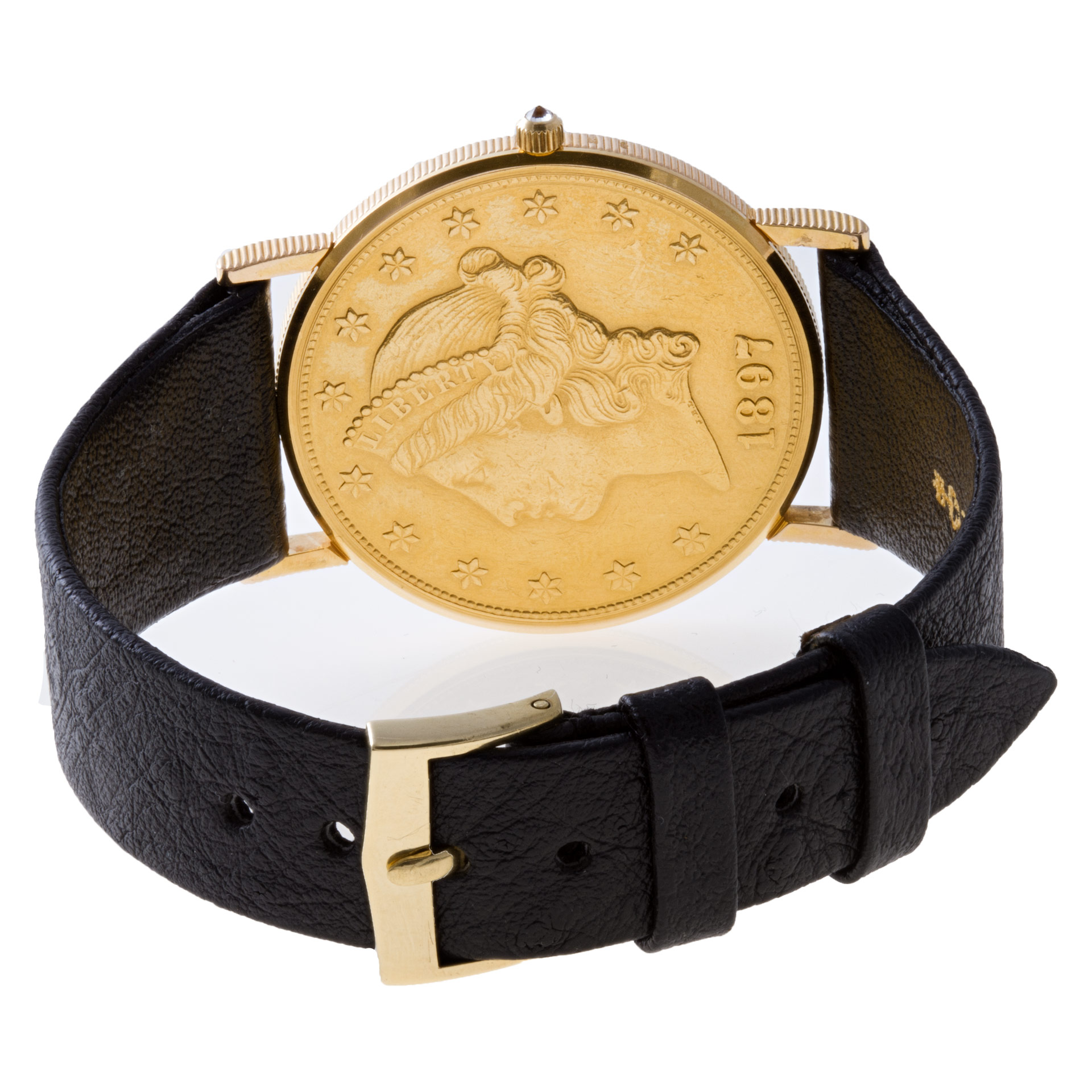 Corum CT32892 $20 Coin Quartz Male 18k Yellow Gold Watches Corum CT32892 $20 Coin Quartz Male 18k Yellow Gold Watches